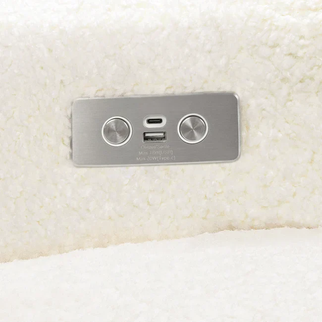 Babyletto Sigi Glider & Recliner With USB Port - Image 52