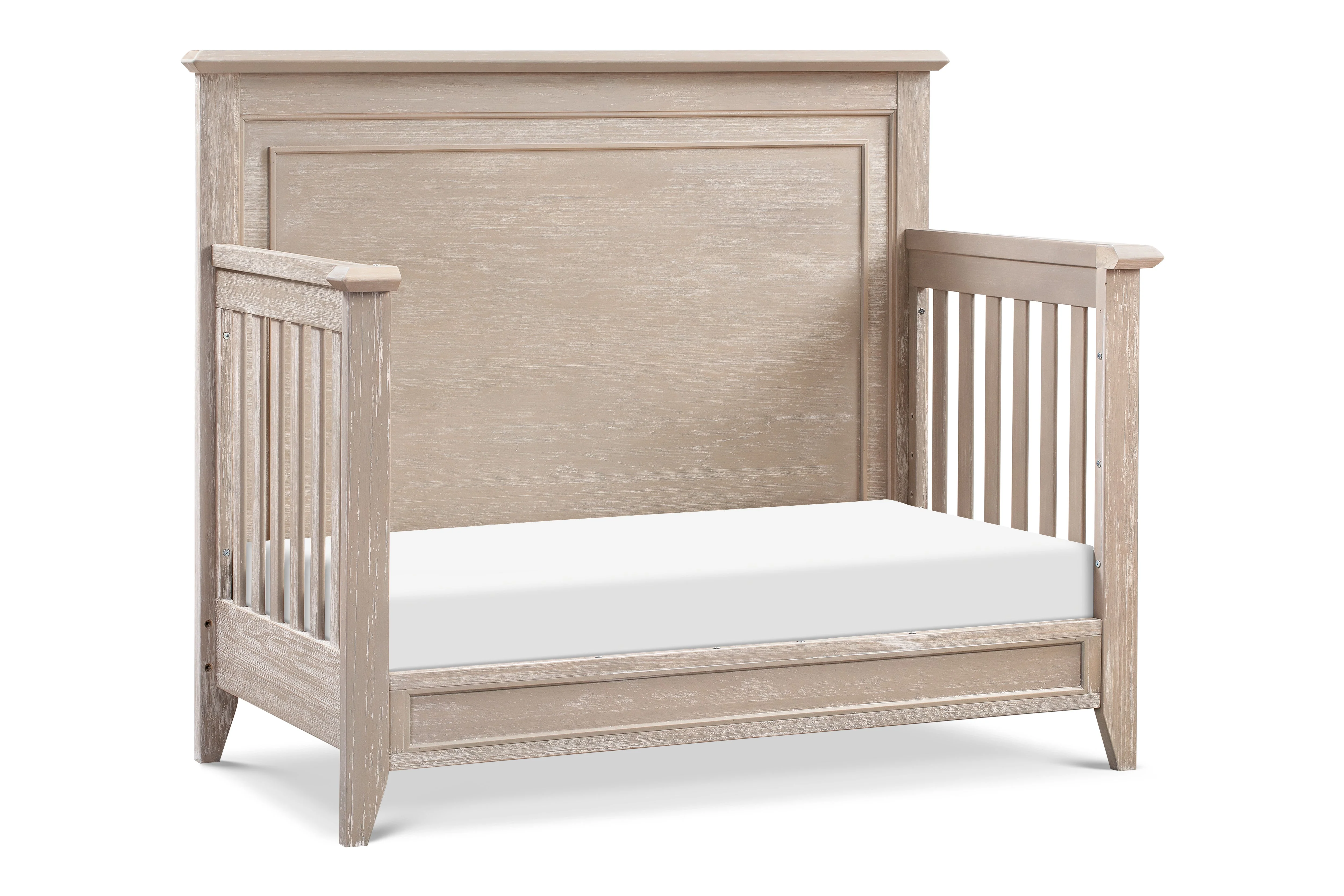 Monogram by Namesake Barrow Rustic 4 in 1 Convertible Flat Top Crib in Sandbar - Image 10
