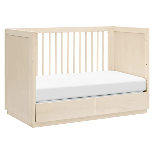 Bento 3 in 1 Convertible Storage Crib with Toddler Bed Conversion Kit - Image 17