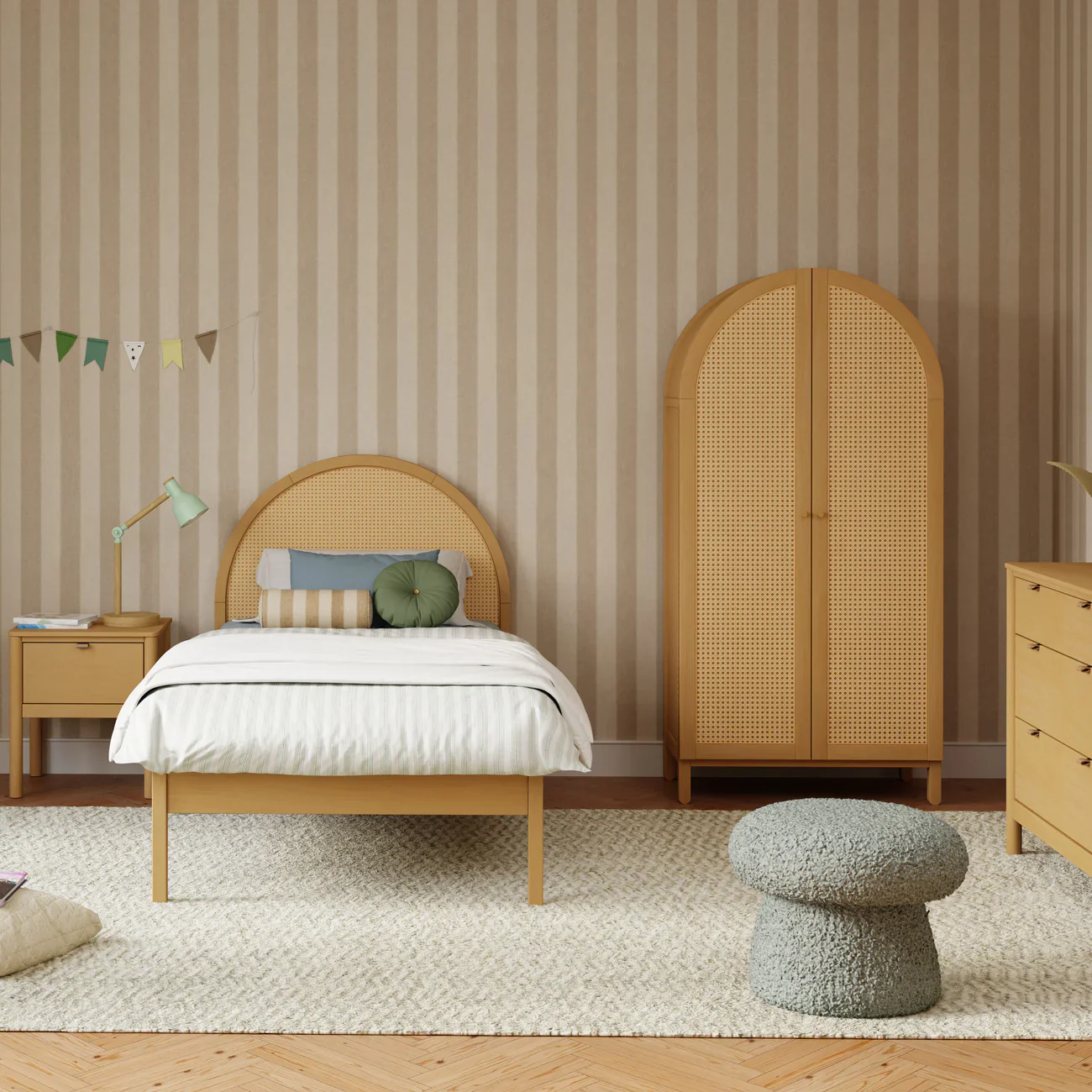 Blkids Bondi Cane Bed in Honey - Image 5