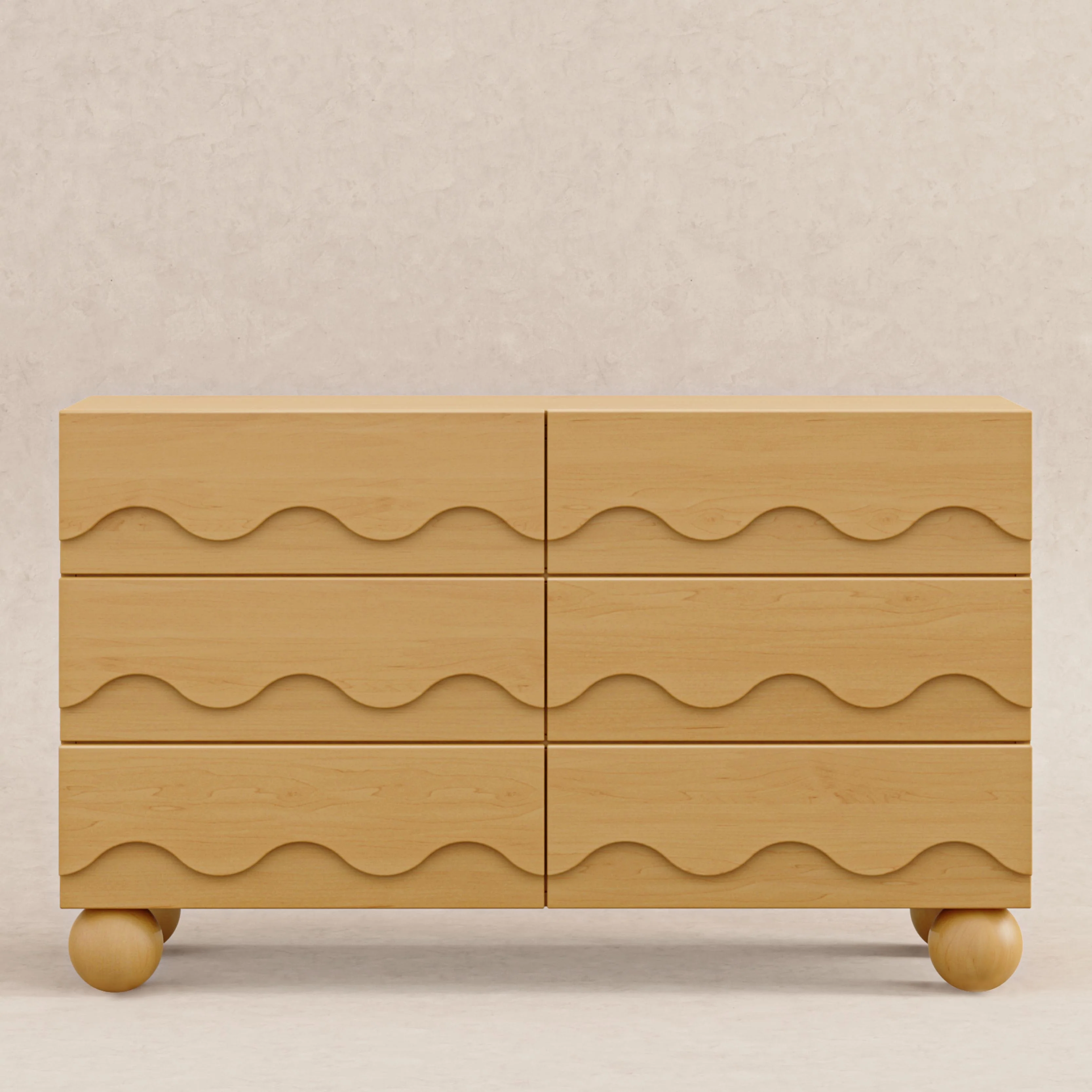 Blkids Lido Wave 6 Drawer Assembled Dresser - Image 16