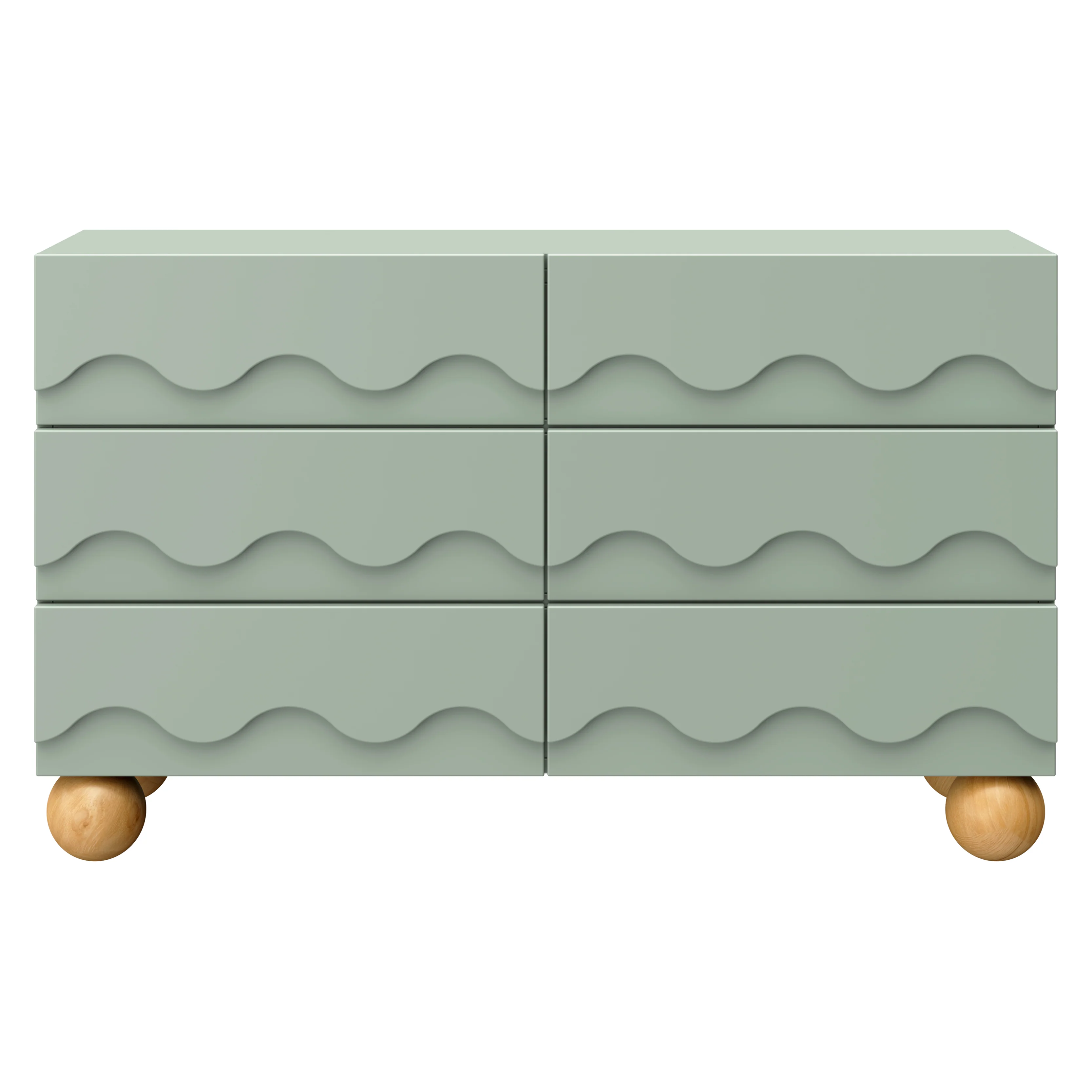 Blkids Lido Wave 6 Drawer Assembled Dresser - Image 21