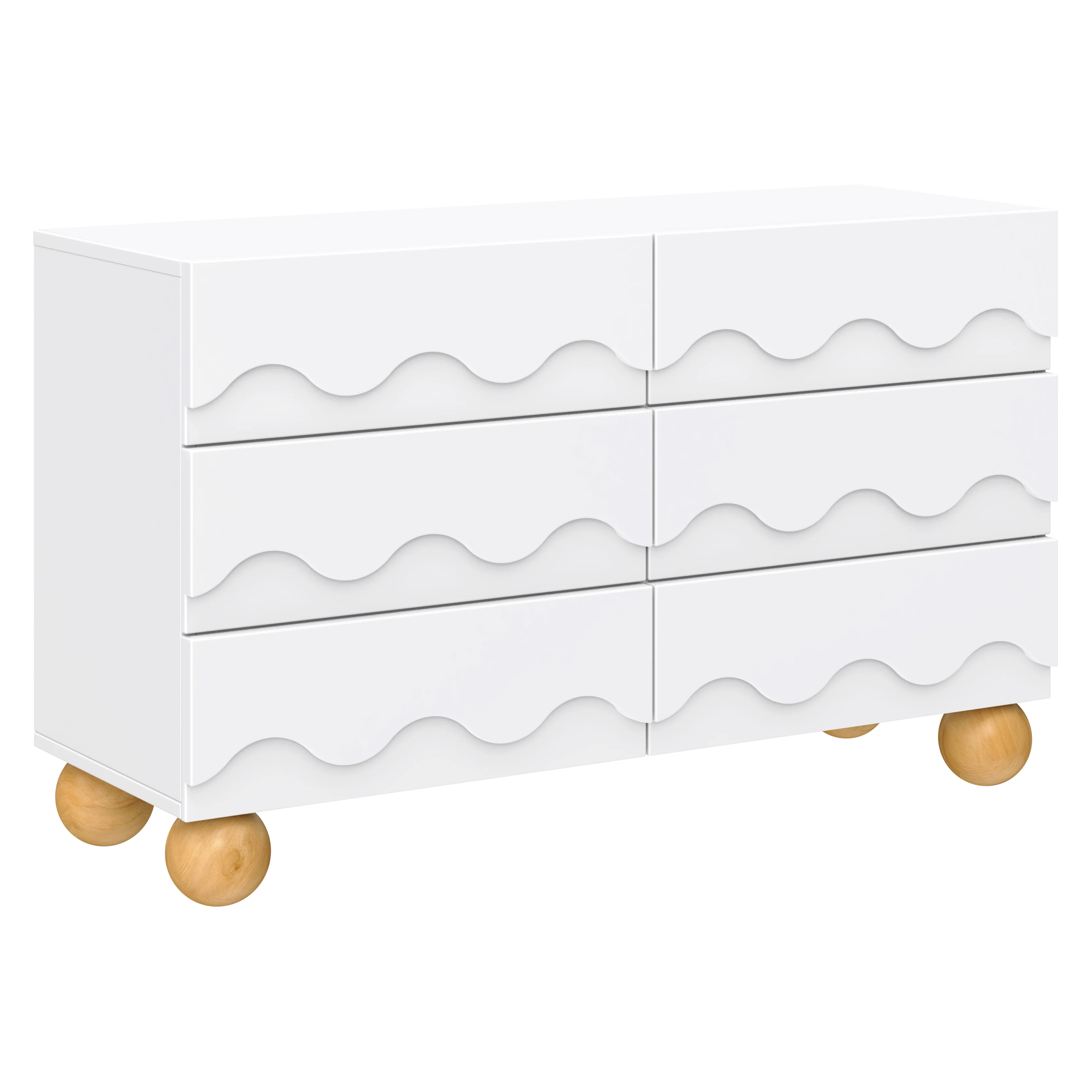 Blkids Lido Wave 6 Drawer Assembled Dresser - Image 31