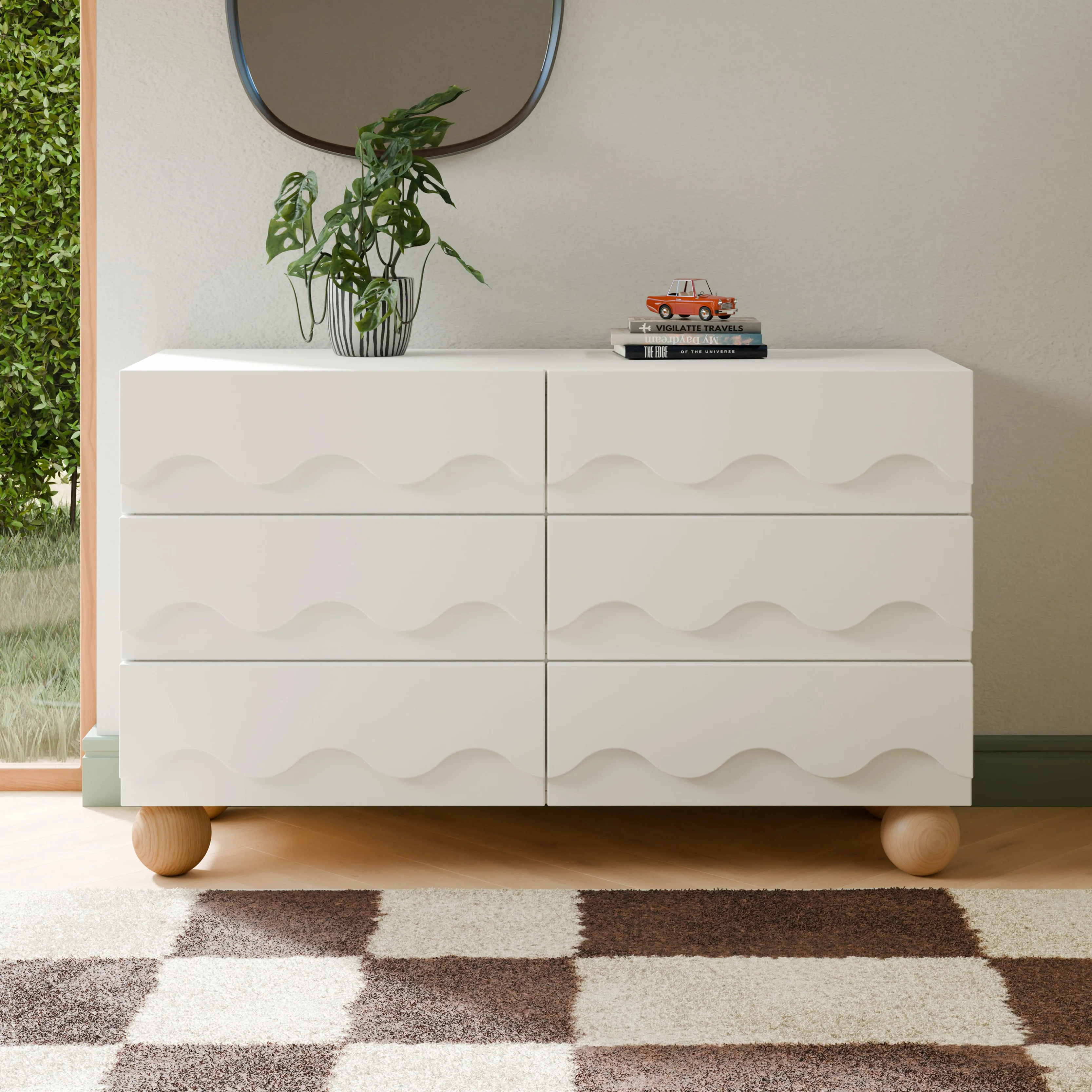 Blkids Lido Wave 6 Drawer Assembled Dresser - Image 40