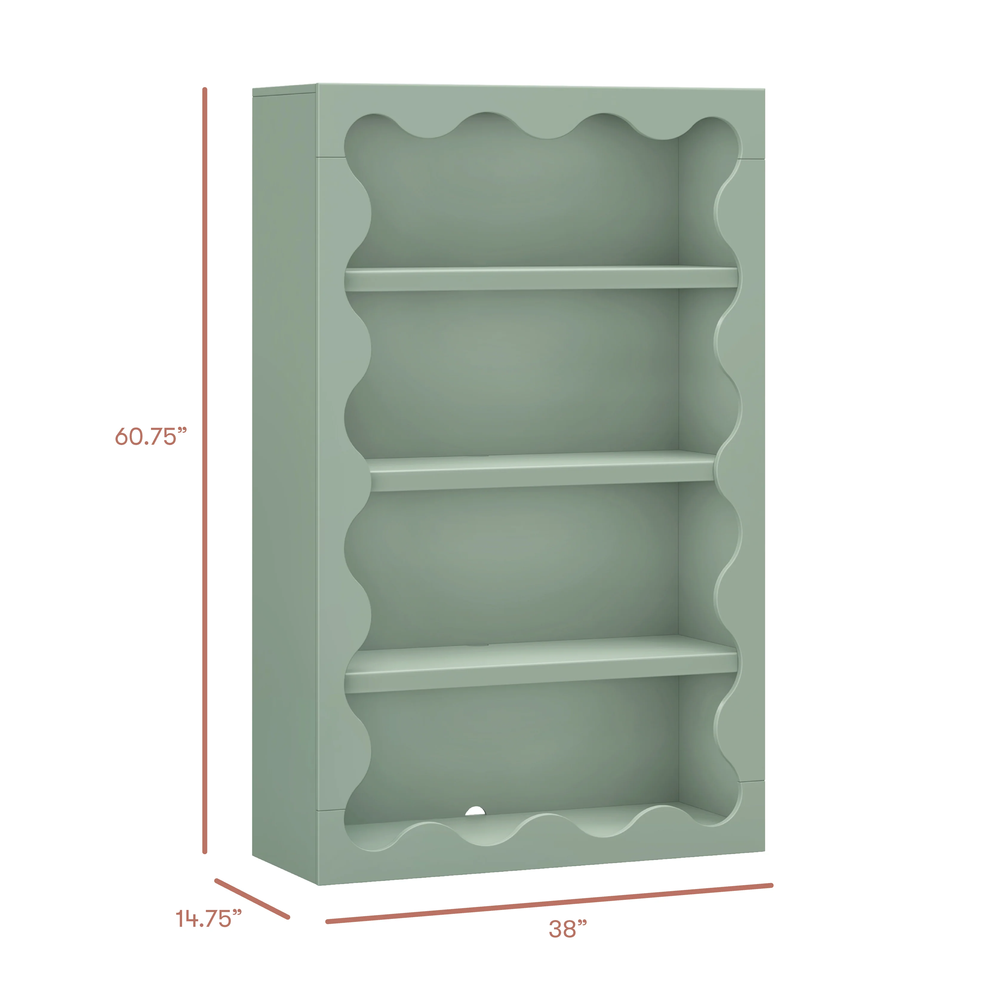 Blkids Lido Wave Bookcase - Image 17