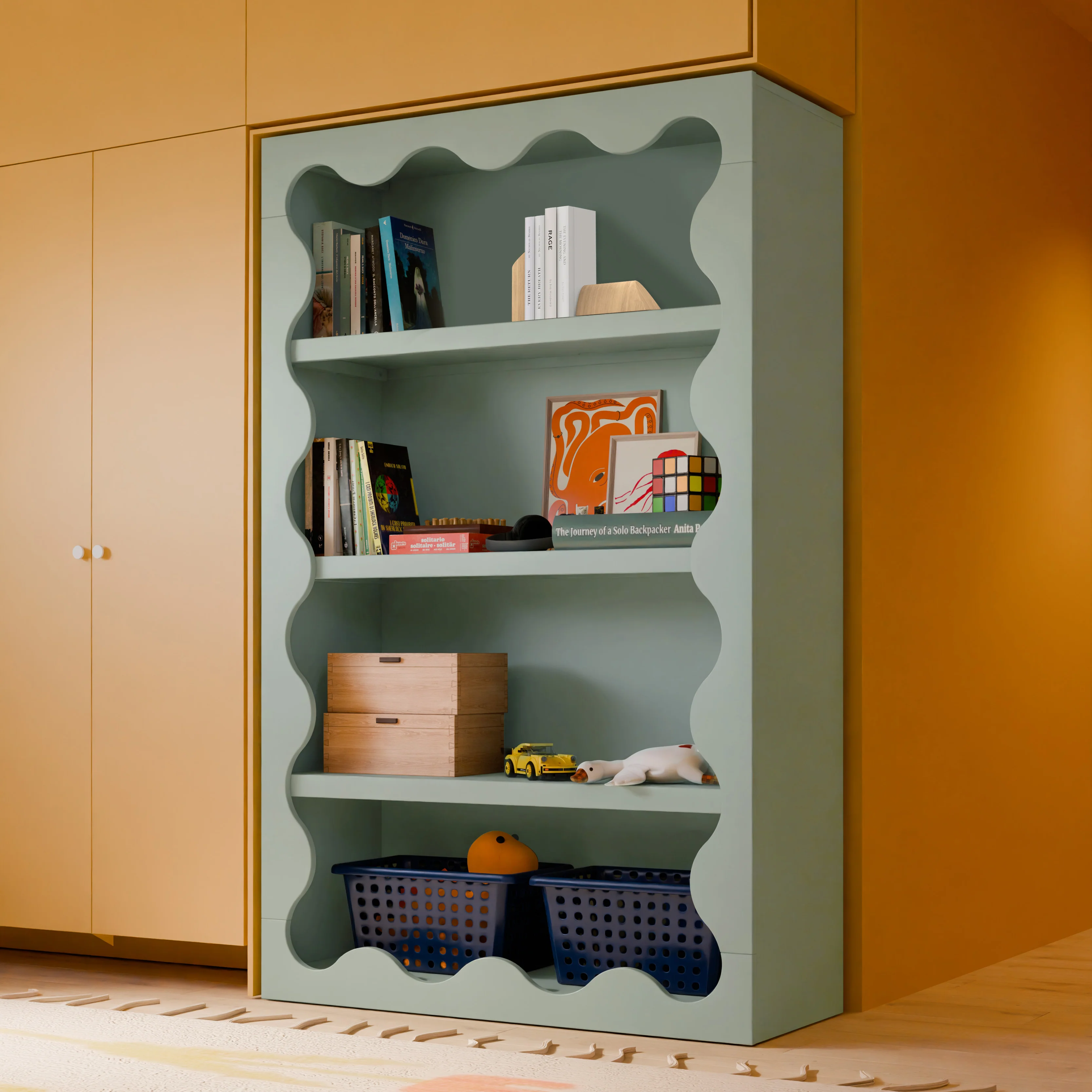 Blkids Lido Wave Bookcase - Image 19