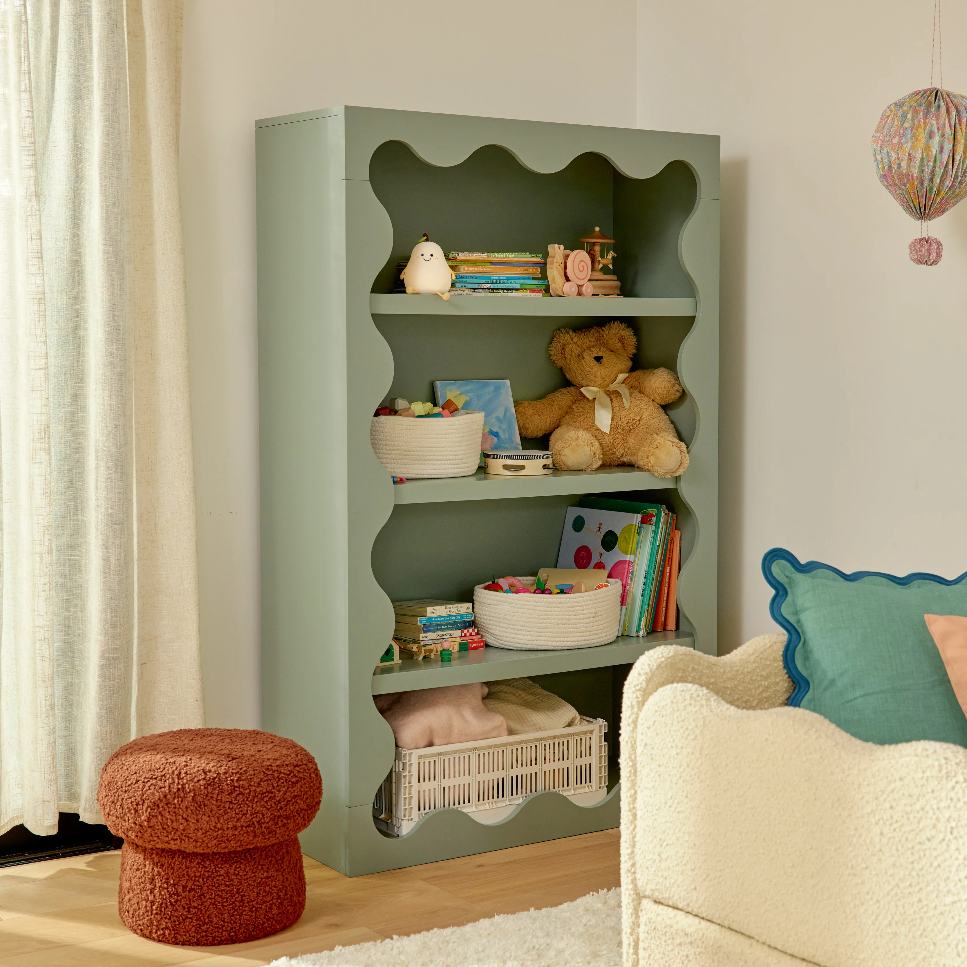 Blkids Lido Wave Bookcase - Image 22