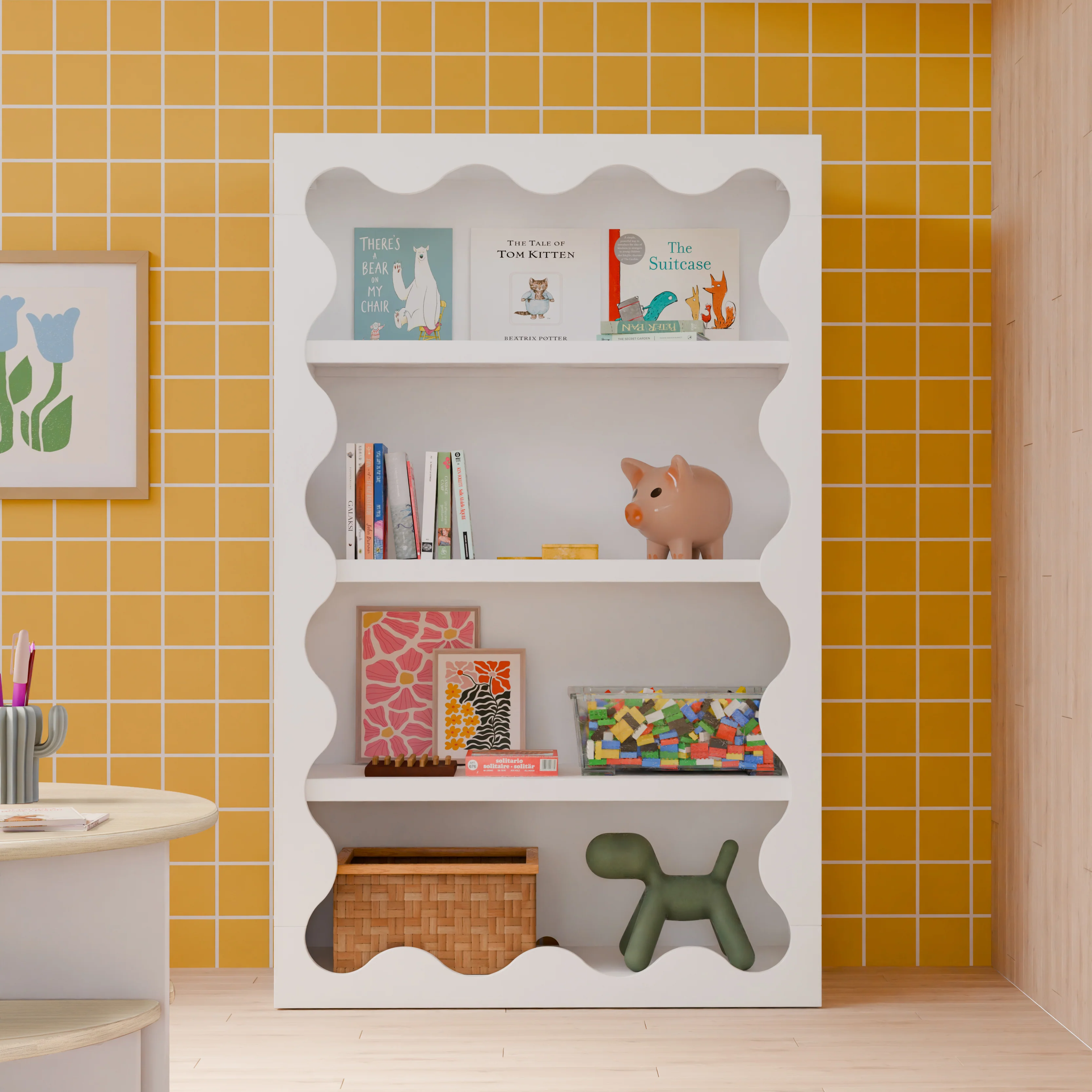 Blkids Lido Wave Bookcase - Image 35