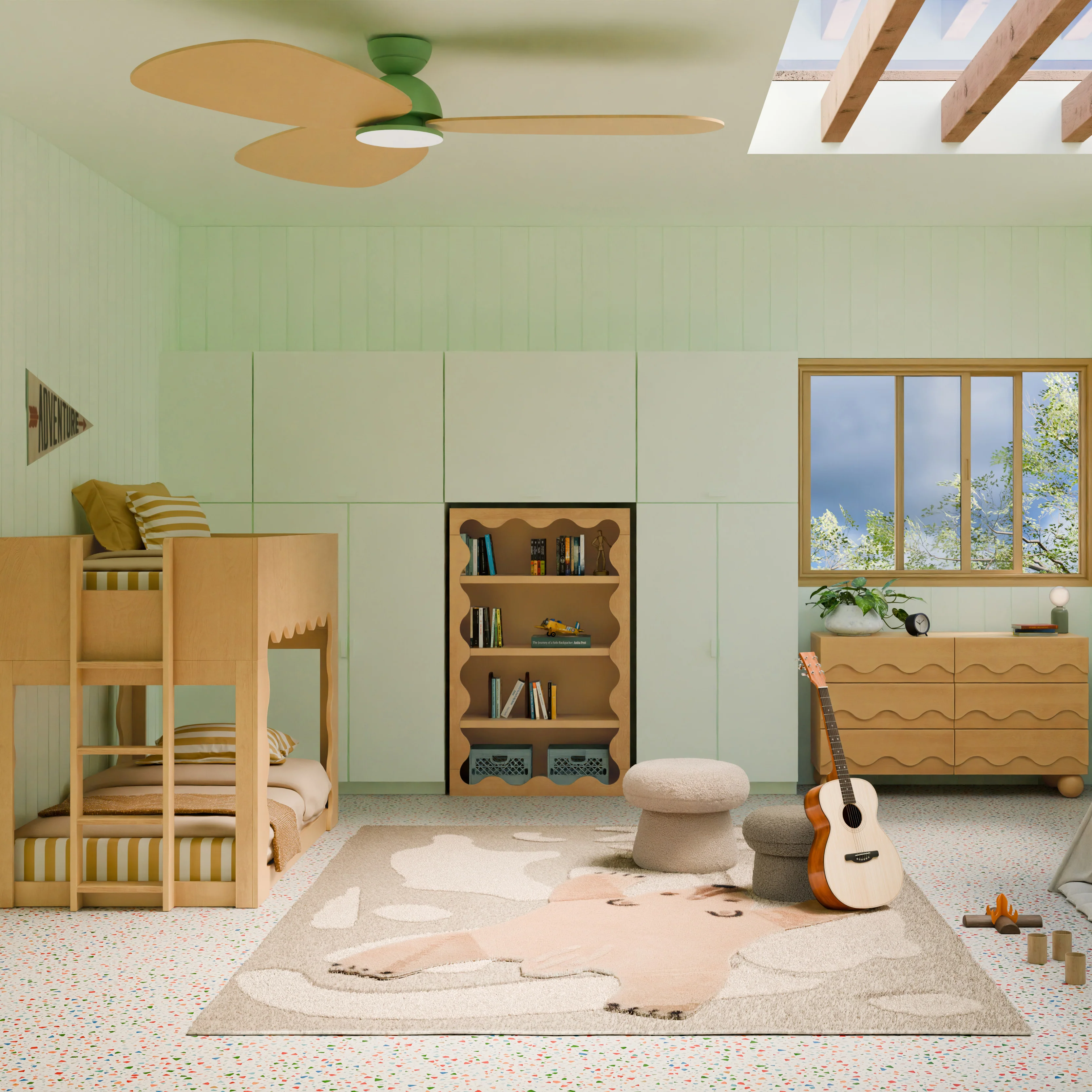Blkids Lido Wave Bookcase - Image 7