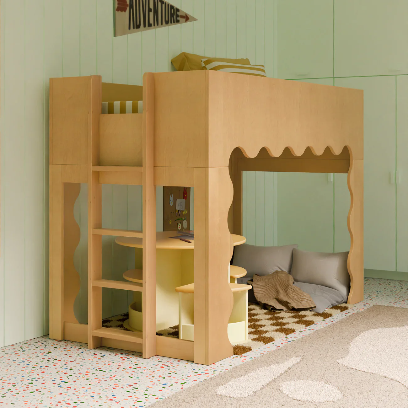 Blkids Lido Wave Low Loft Twin Bed - Image 12