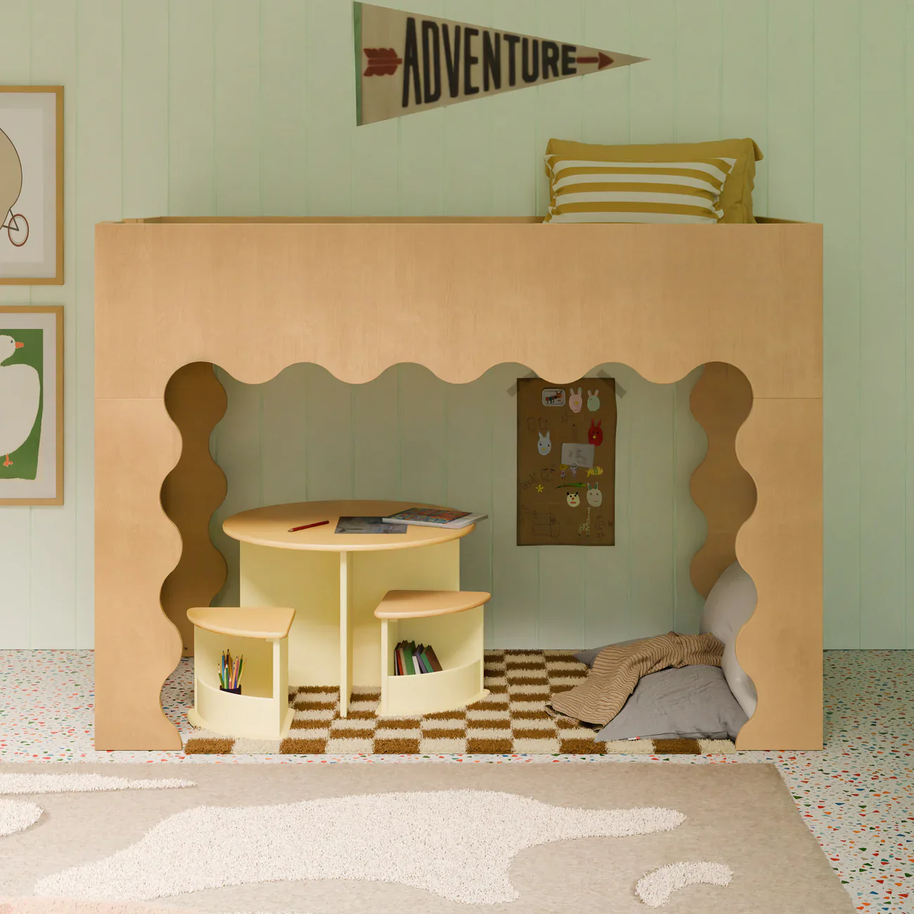 Blkids Lido Wave Low Loft Twin Bed - Image 13