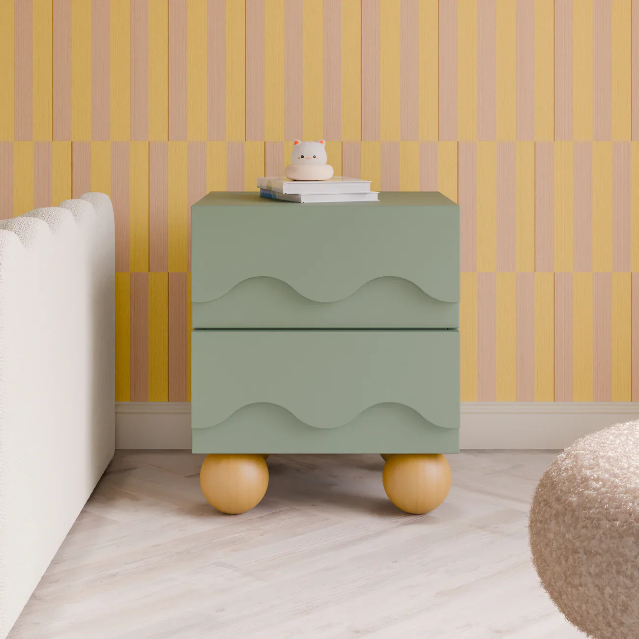 Blkids Lido Wave Nightstand - Image 14