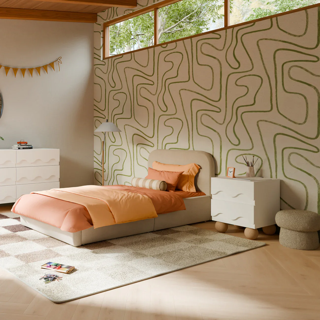 Blkids Lido Wave Nightstand - Image 19