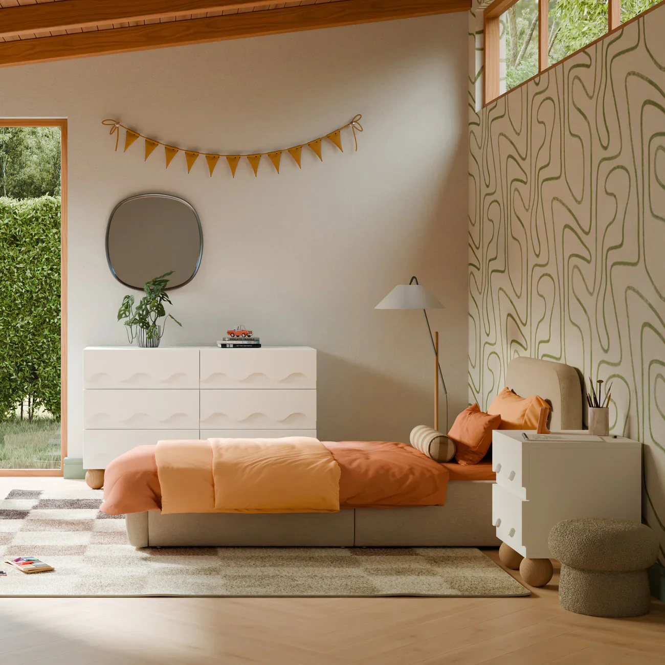 Blkids Lido Wave Nightstand - Image 20