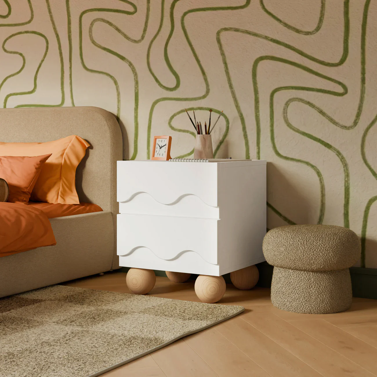 Blkids Lido Wave Nightstand - Image 24
