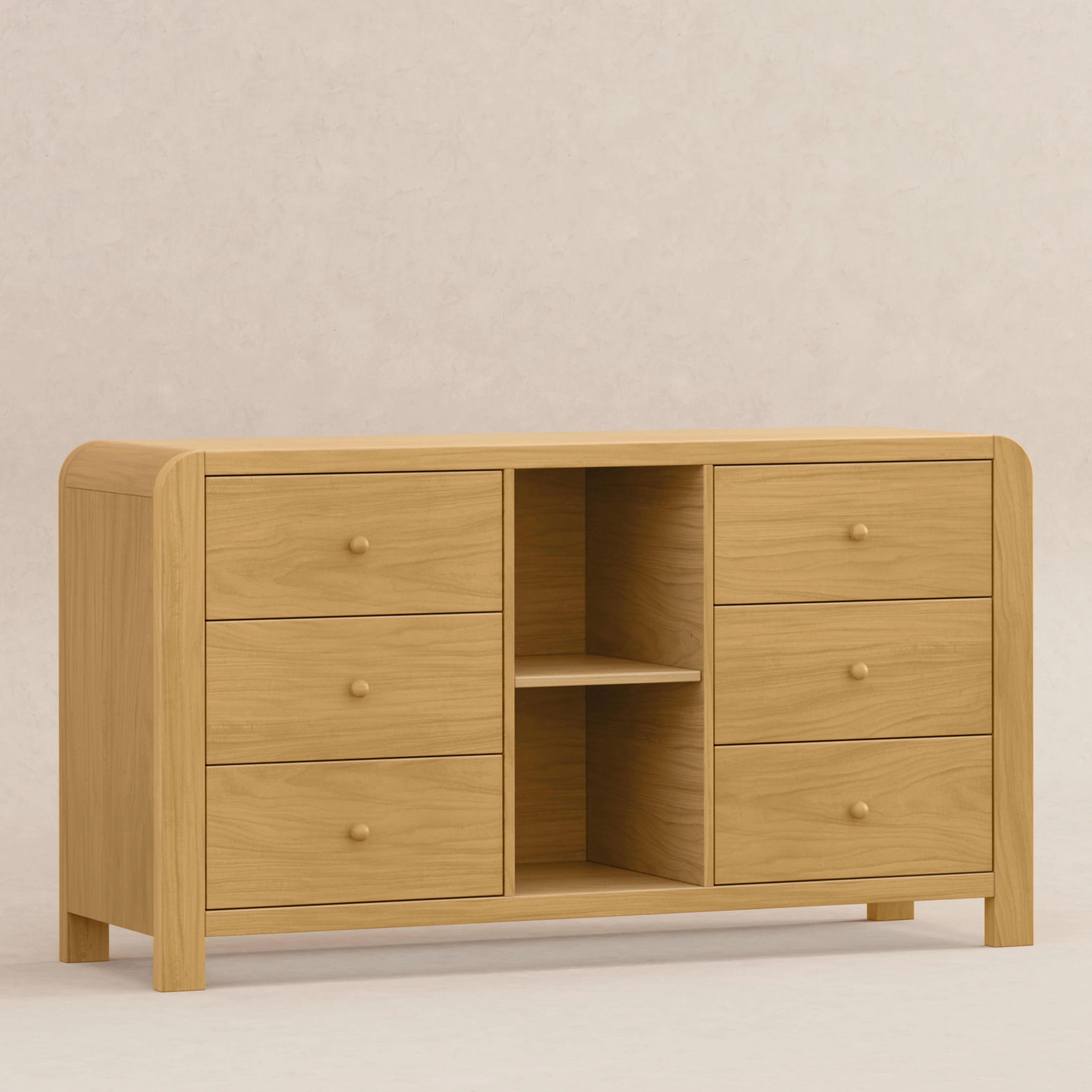 Blkids TipToe 6 Drawer Assembled Dresser with Cubbies - Image 2