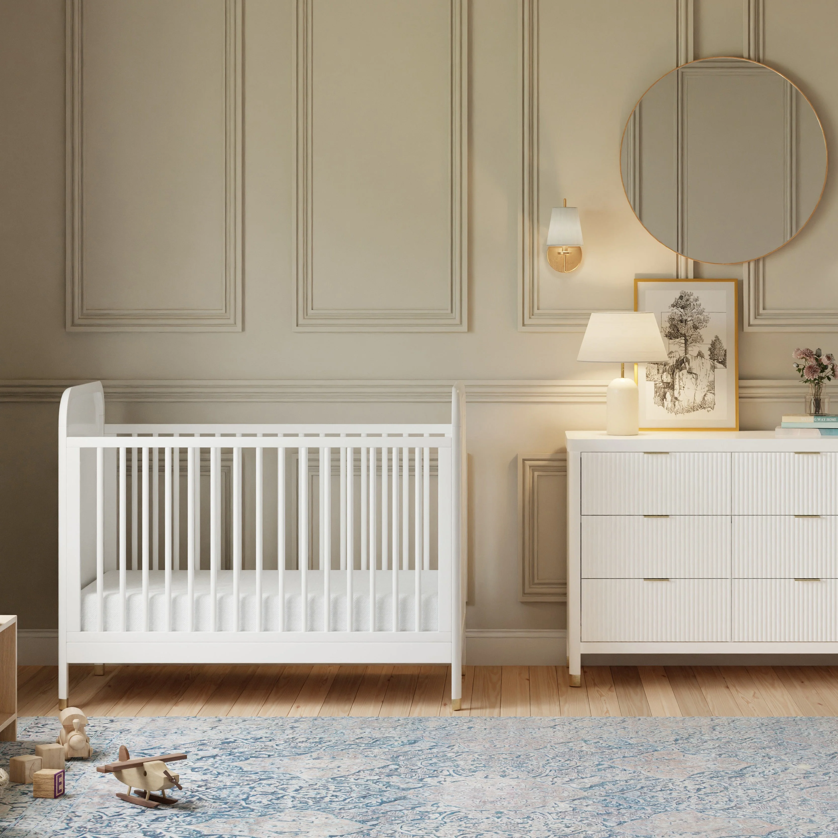 Brimsley Tambour 3 in 1 Convertible Crib - Image 5