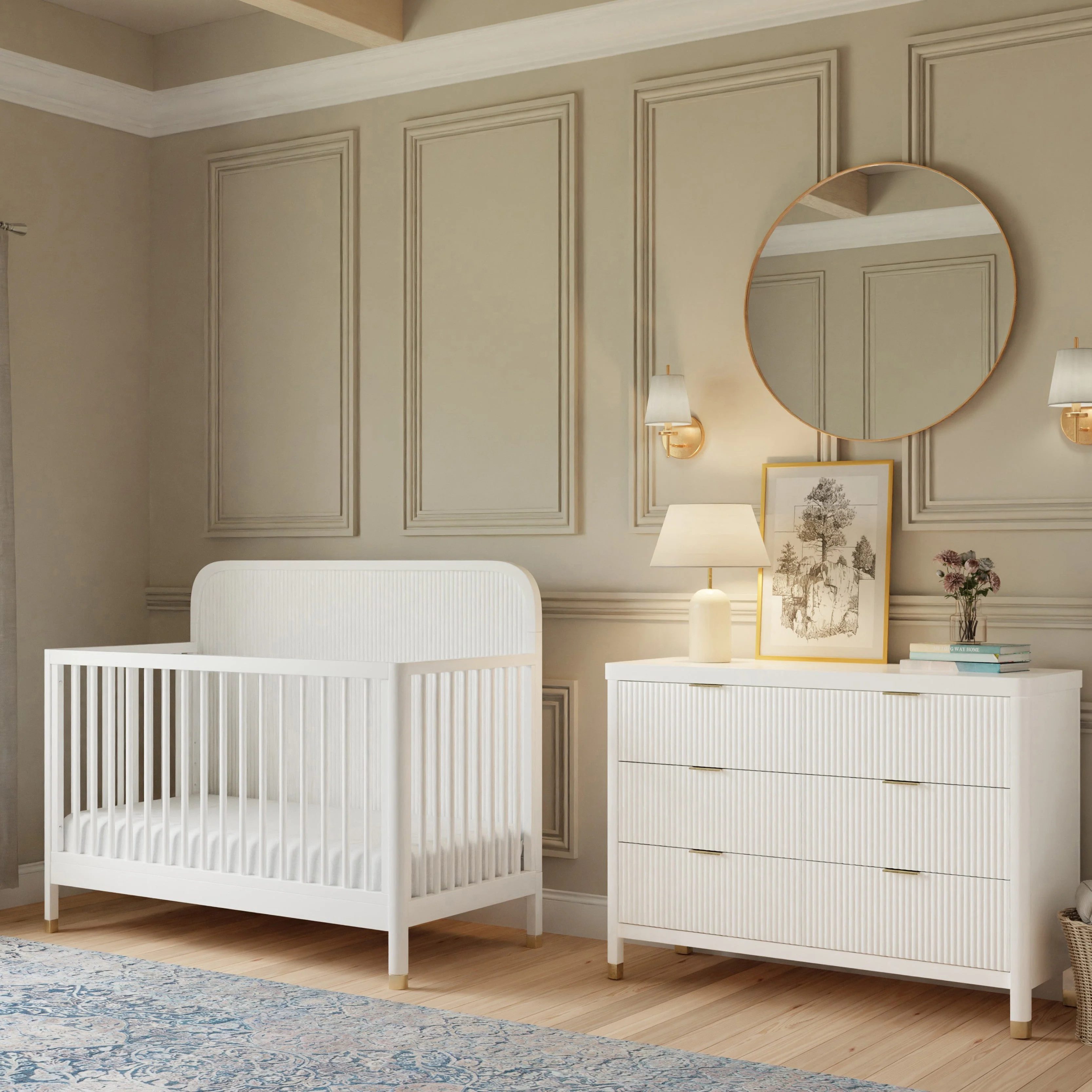 Brimsley Tambour 4 in 1 Convertible Crib - Image 9