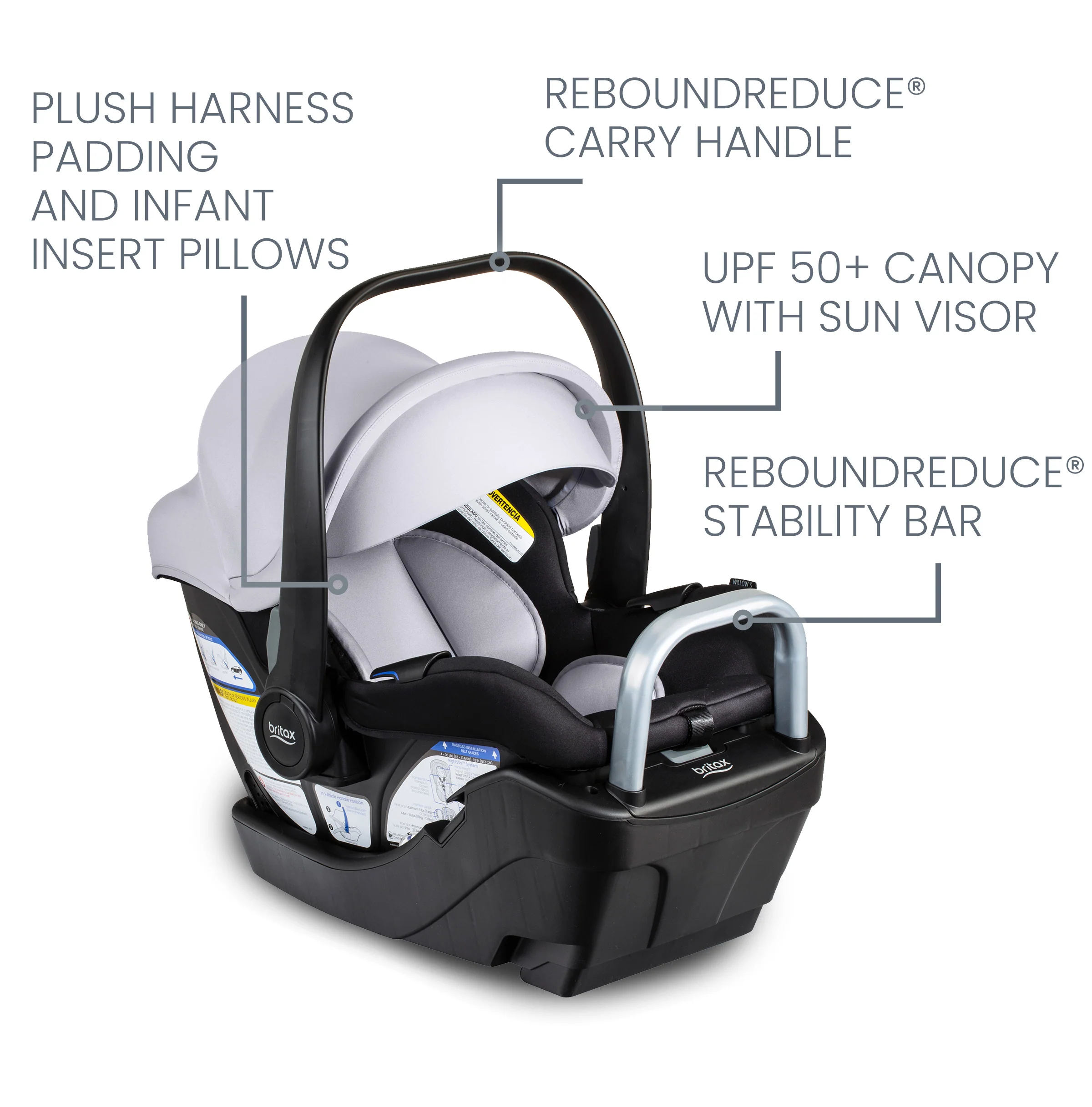 Britax Willow® S Infant Car Seat with Alpine® Base - Image 12