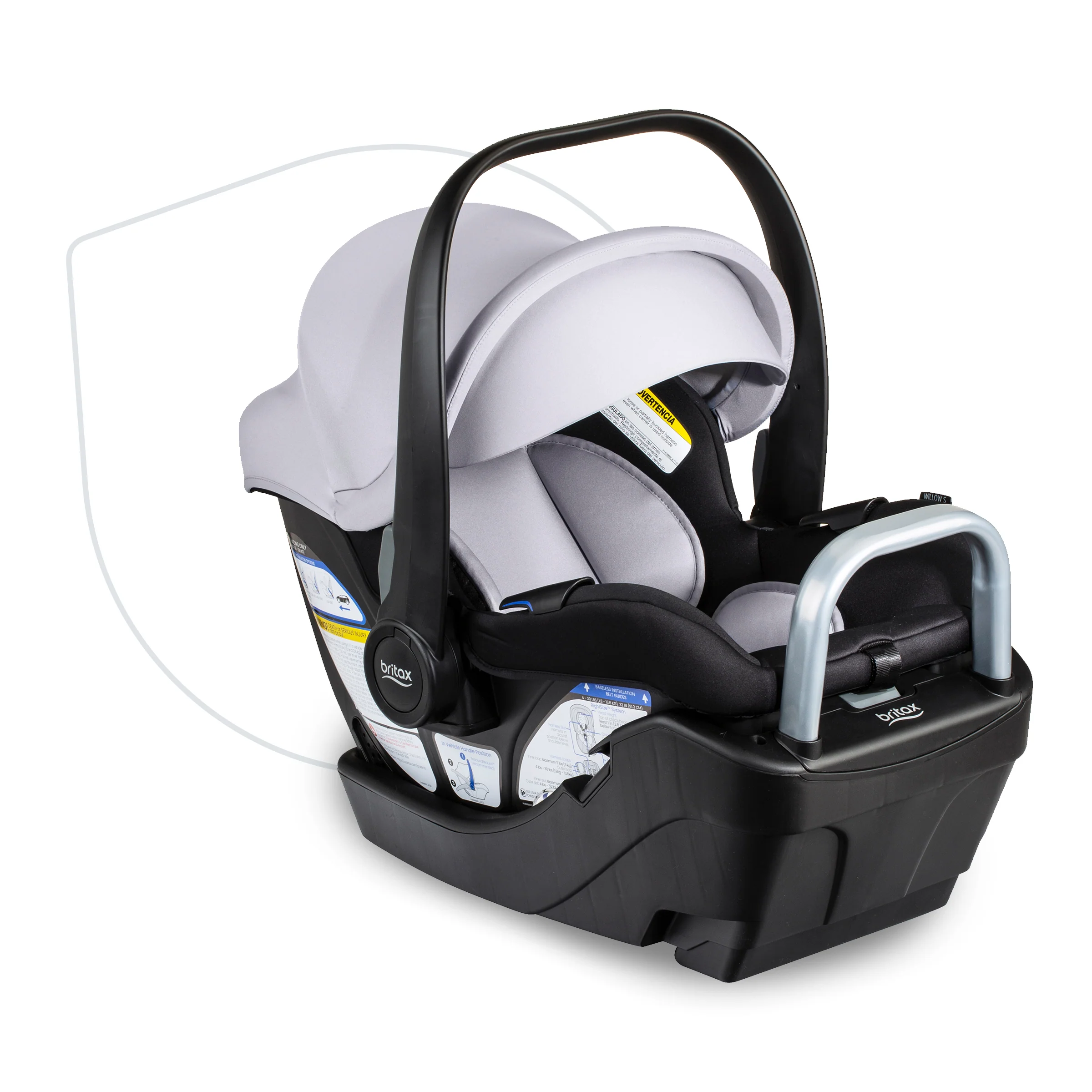 Britax Willow® S Infant Car Seat with Alpine® Base - Image 15