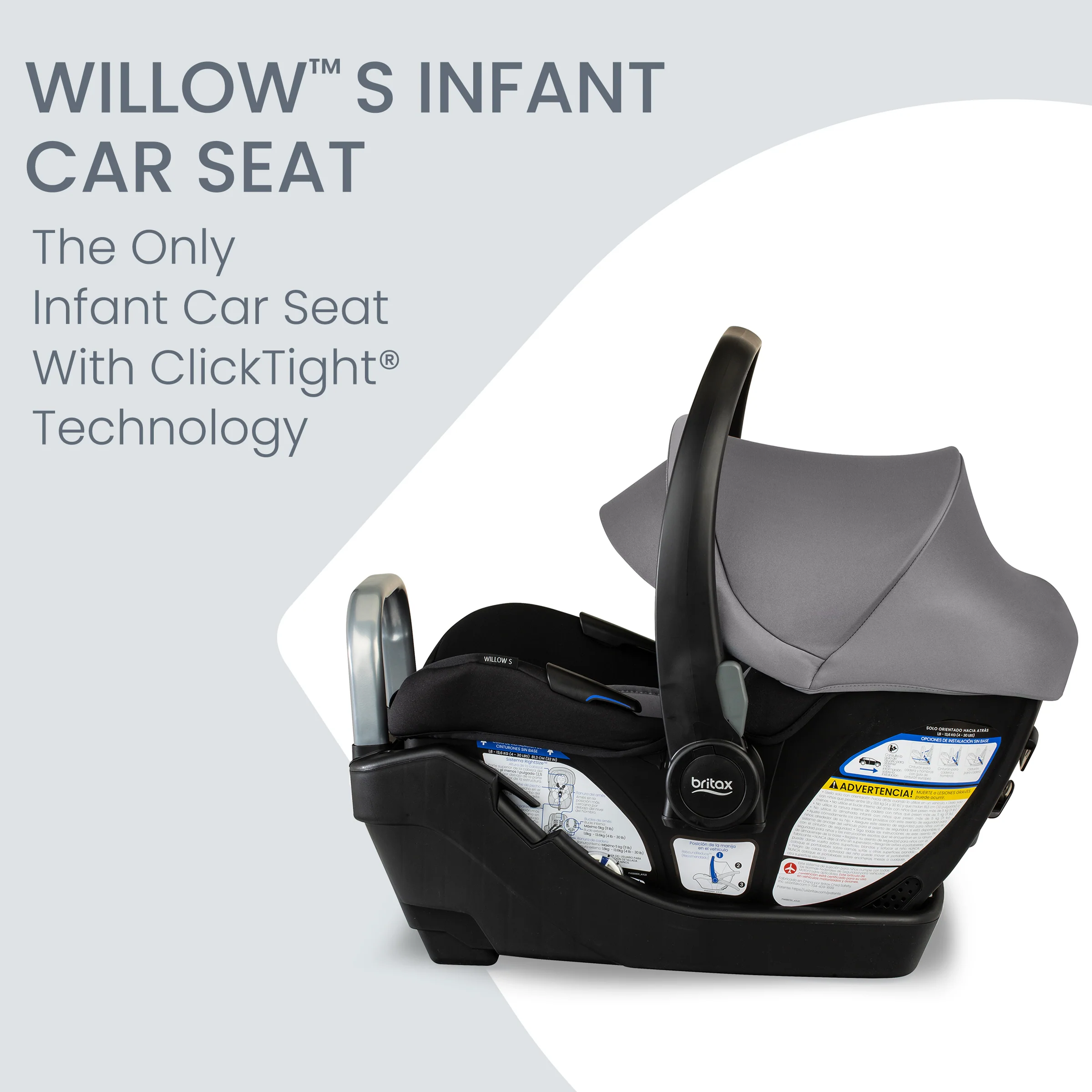Britax Willow® S Infant Car Seat with Alpine® Base - Image 3