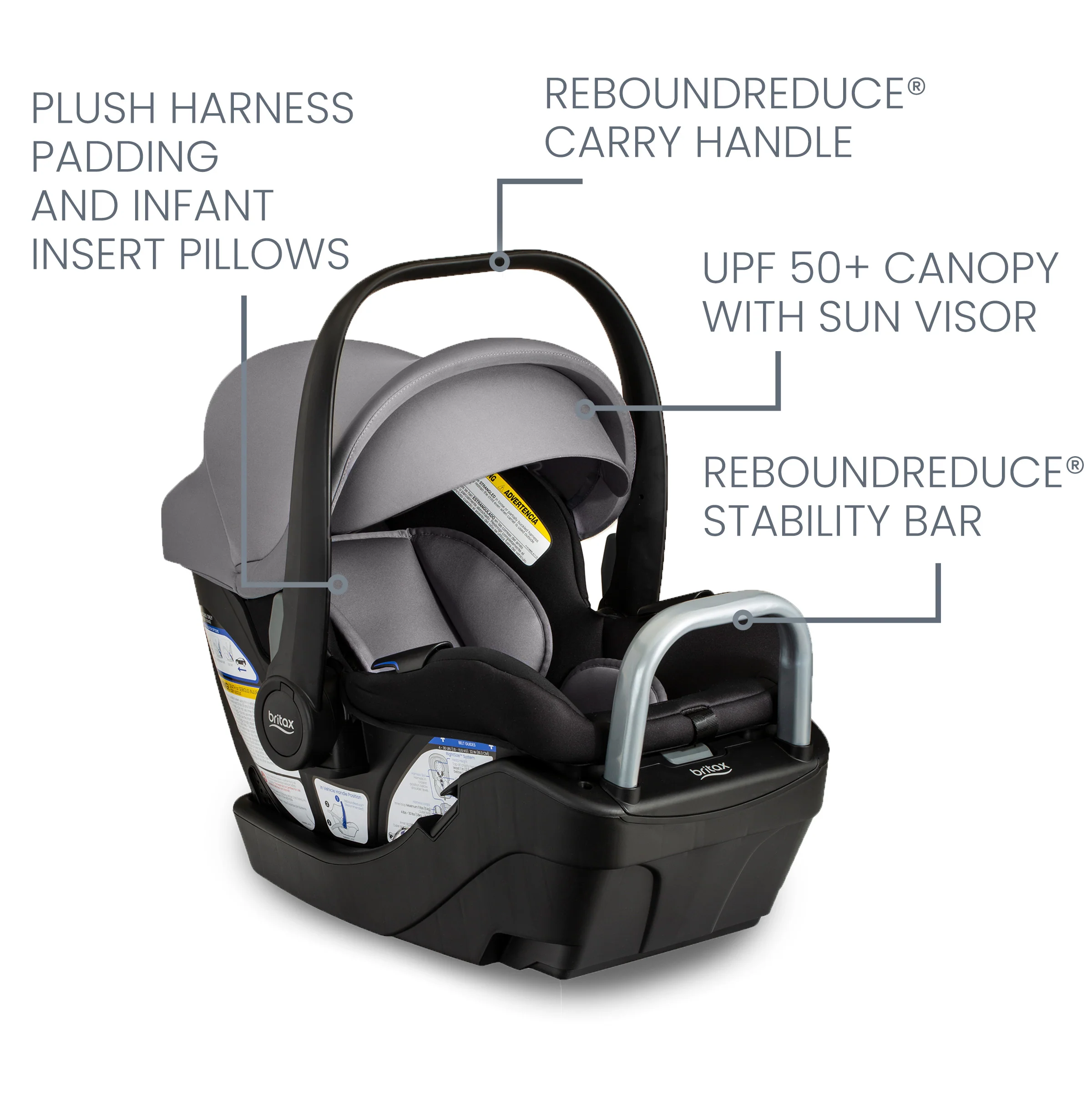 Britax Willow® S Infant Car Seat with Alpine® Base - Image 4