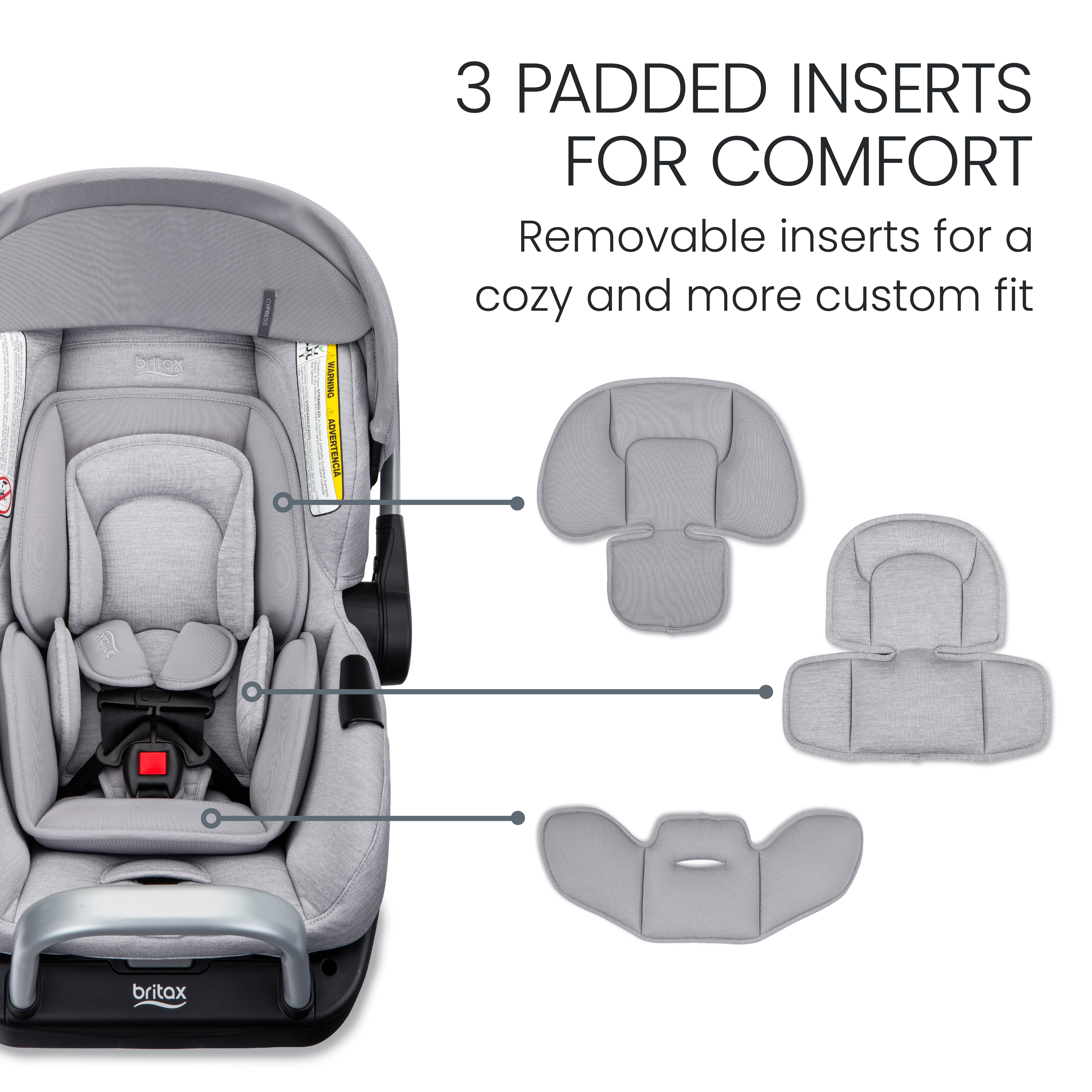 Britax Cypress® Infant Car Seat with Alpine® Base - Image 12