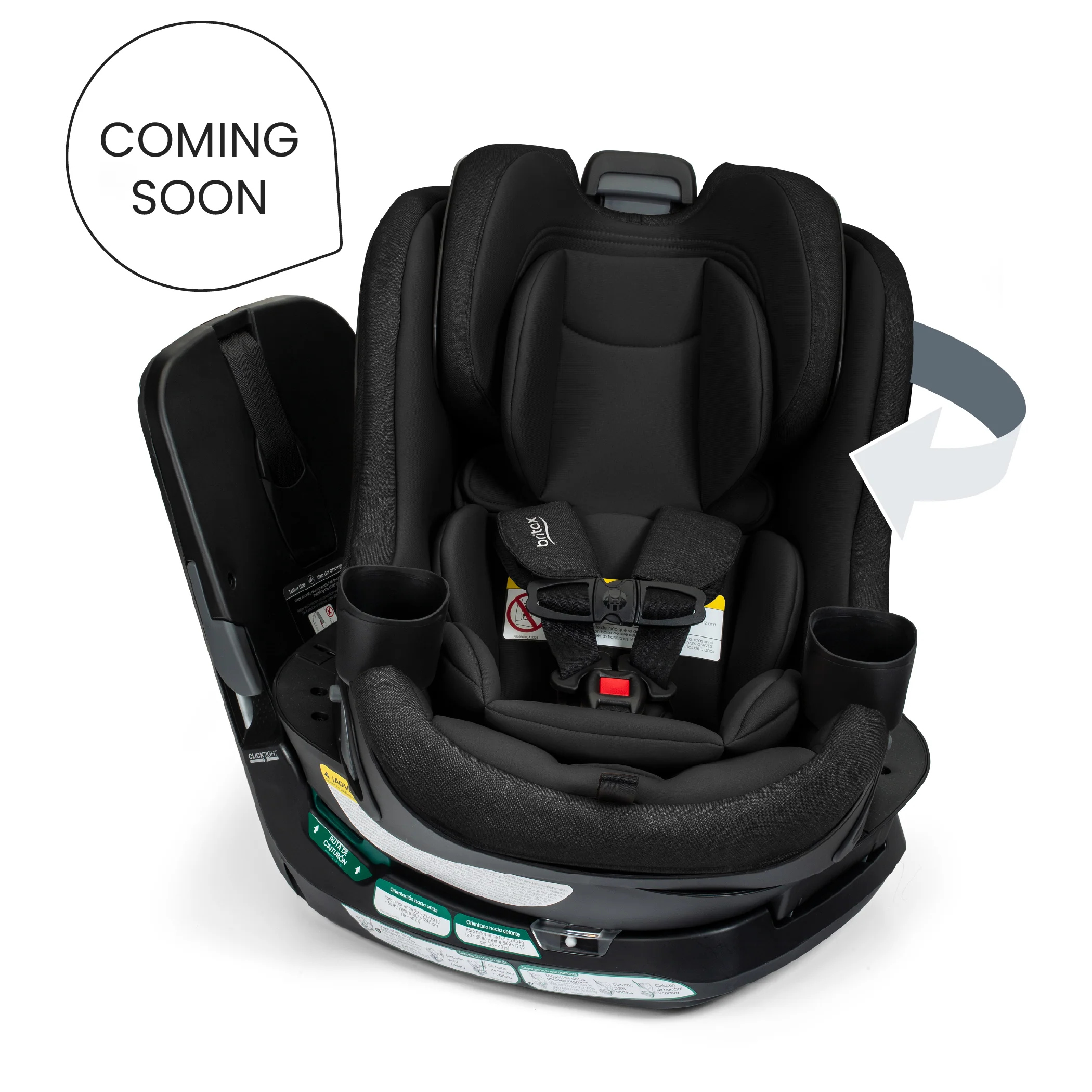 Britax Galaxy360™ Slim Rotating Convertible Car Seat With SwivelSmooth™ - Image 25