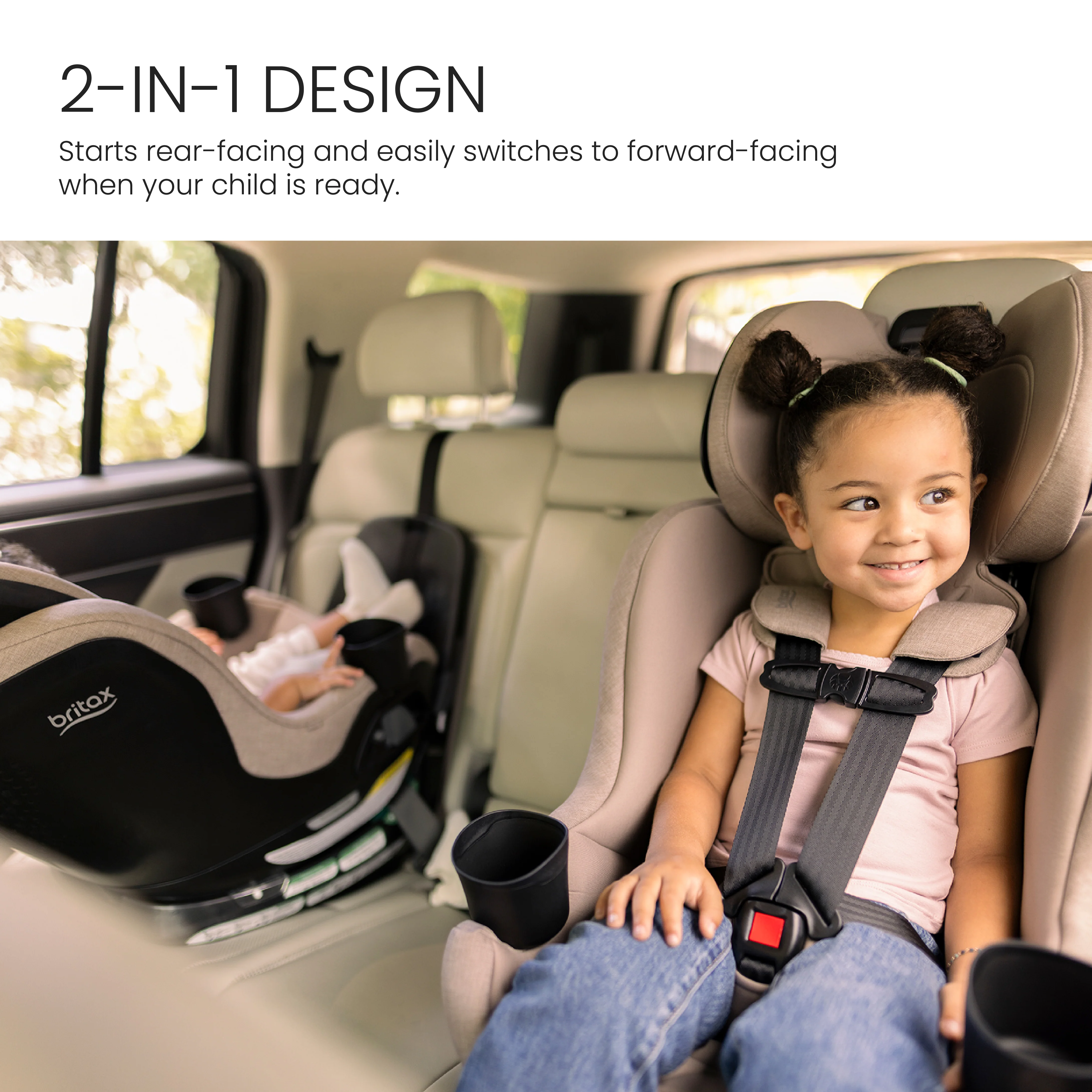 Britax Galaxy360™ Slim Rotating Convertible Car Seat With SwivelSmooth™ - Image 4