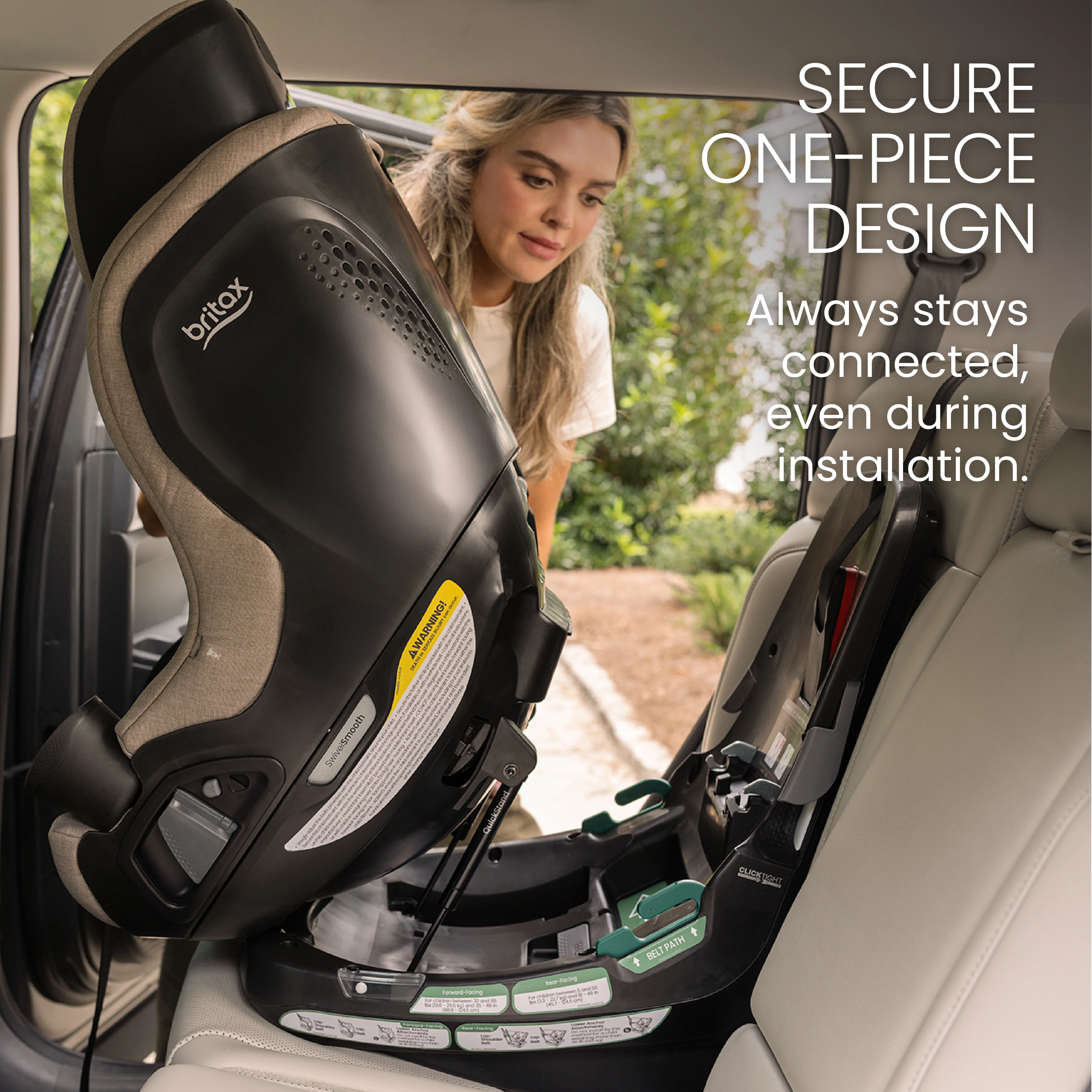 Britax Galaxy360™ Slim Rotating Convertible Car Seat With SwivelSmooth™ - Image 8