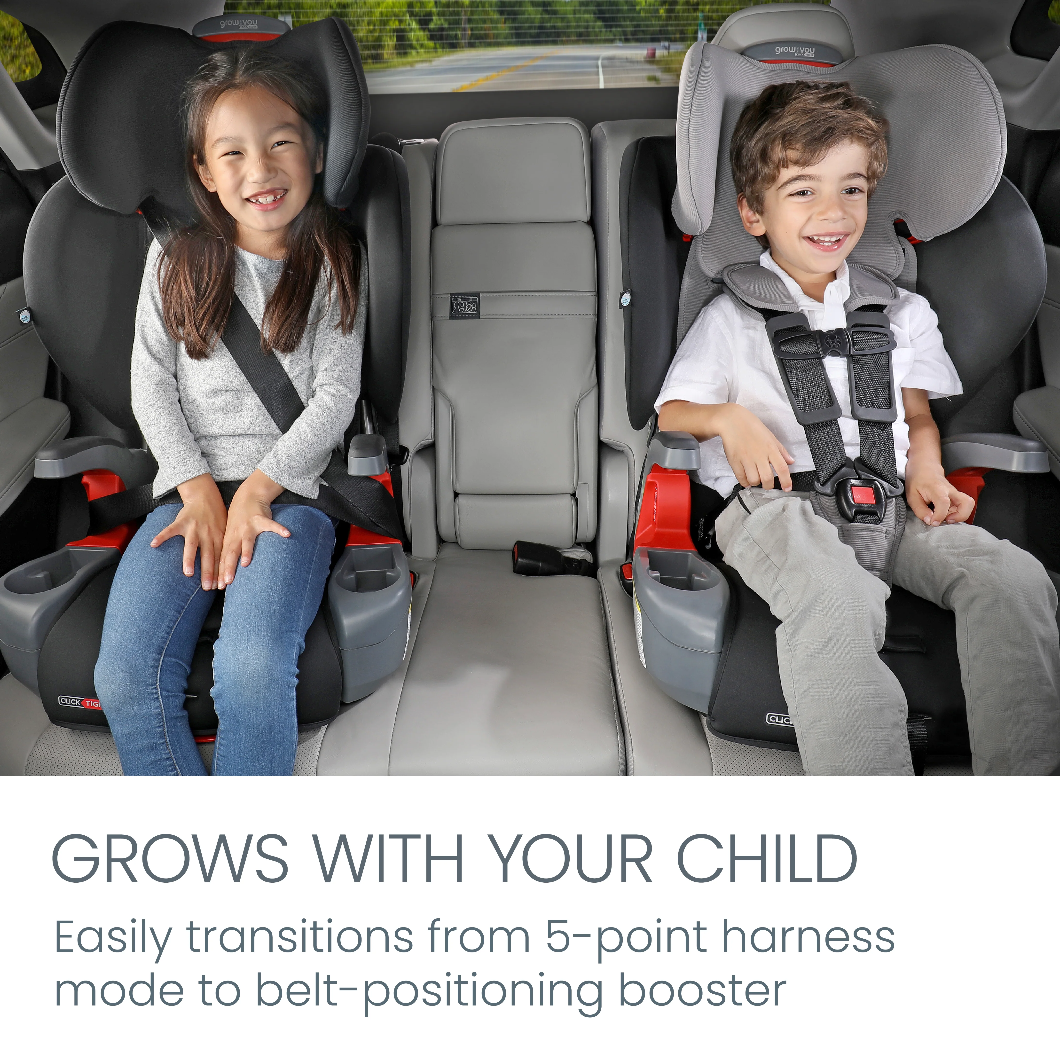 Britax Grow With You™ ClickTight® Harness 2 Booster Car Seat with 2 in 1 Design - Image 6