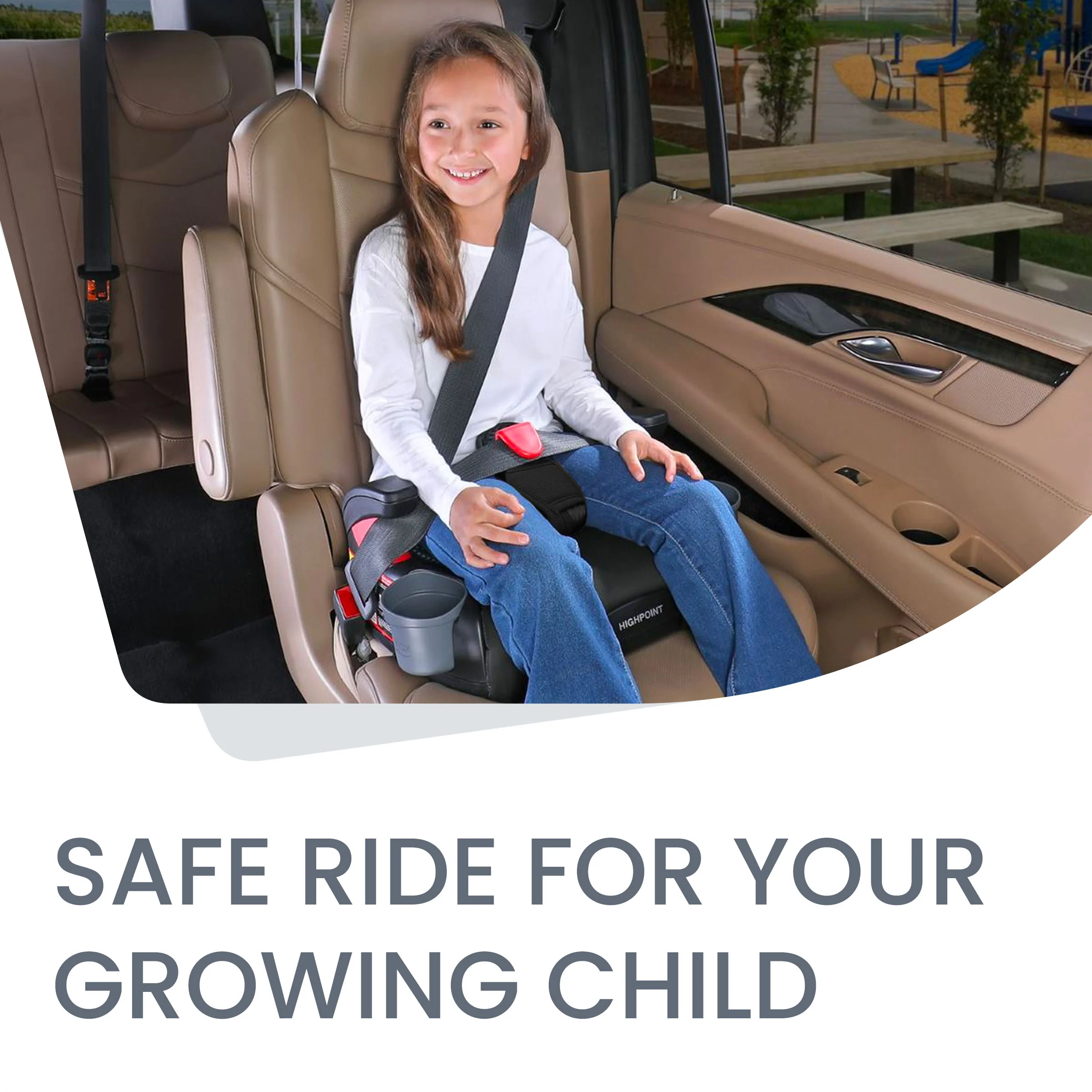 Britax Highpoint 2 Stage Belt Positioning Booster Car Seat - Image 13