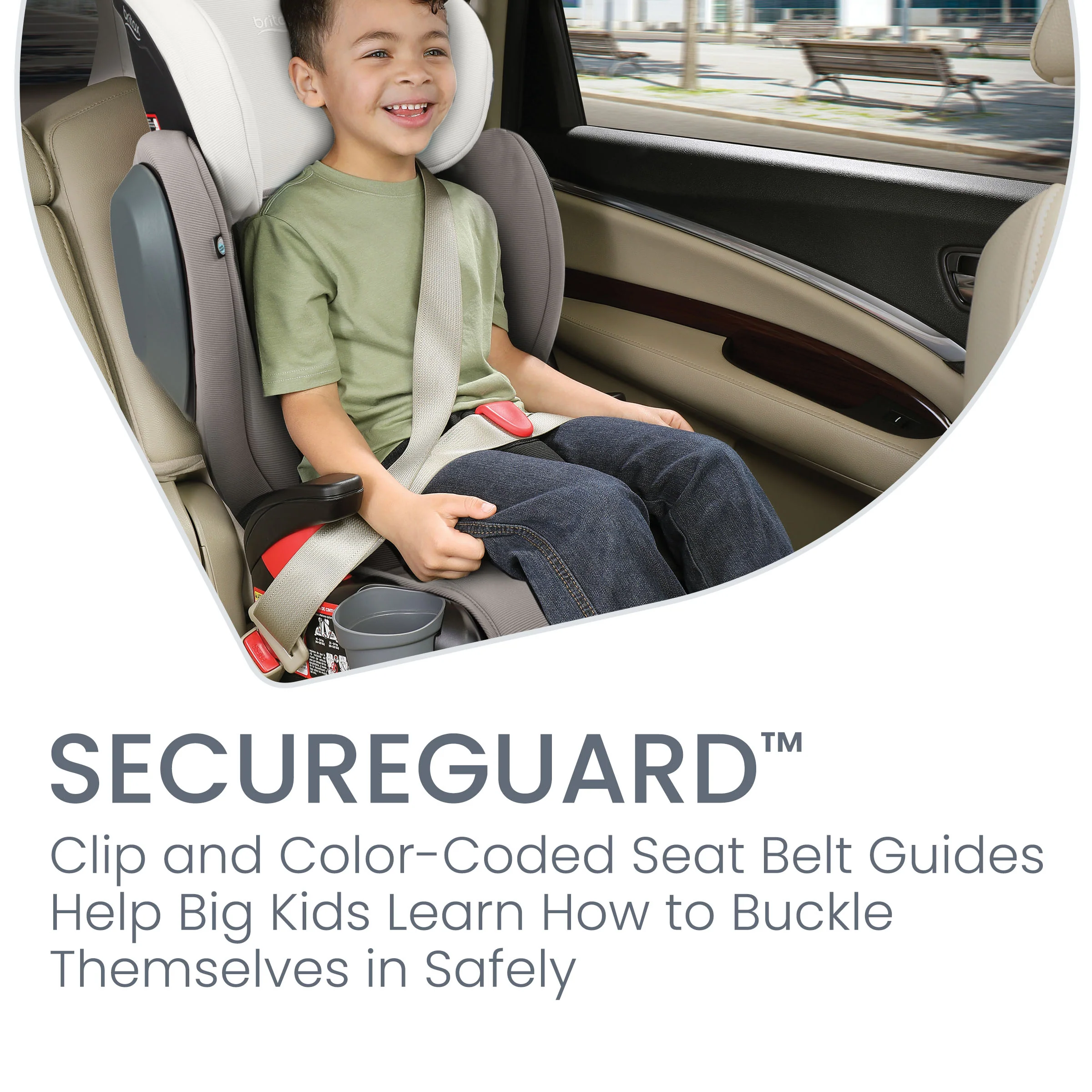 Britax Highpoint 2 Stage Belt Positioning Booster Car Seat - Image 20