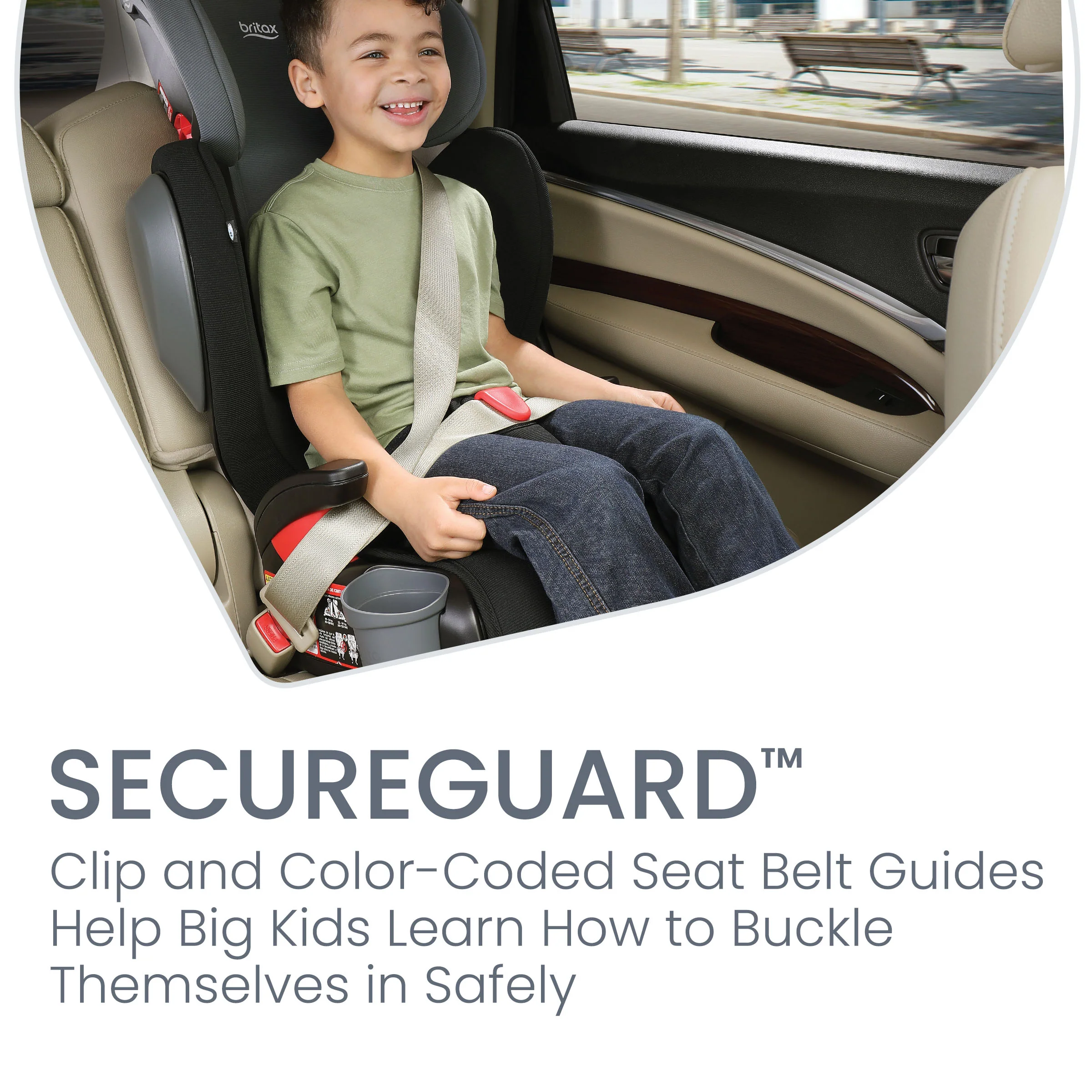Britax Highpoint 2 Stage Belt Positioning Booster Car Seat - Image 6