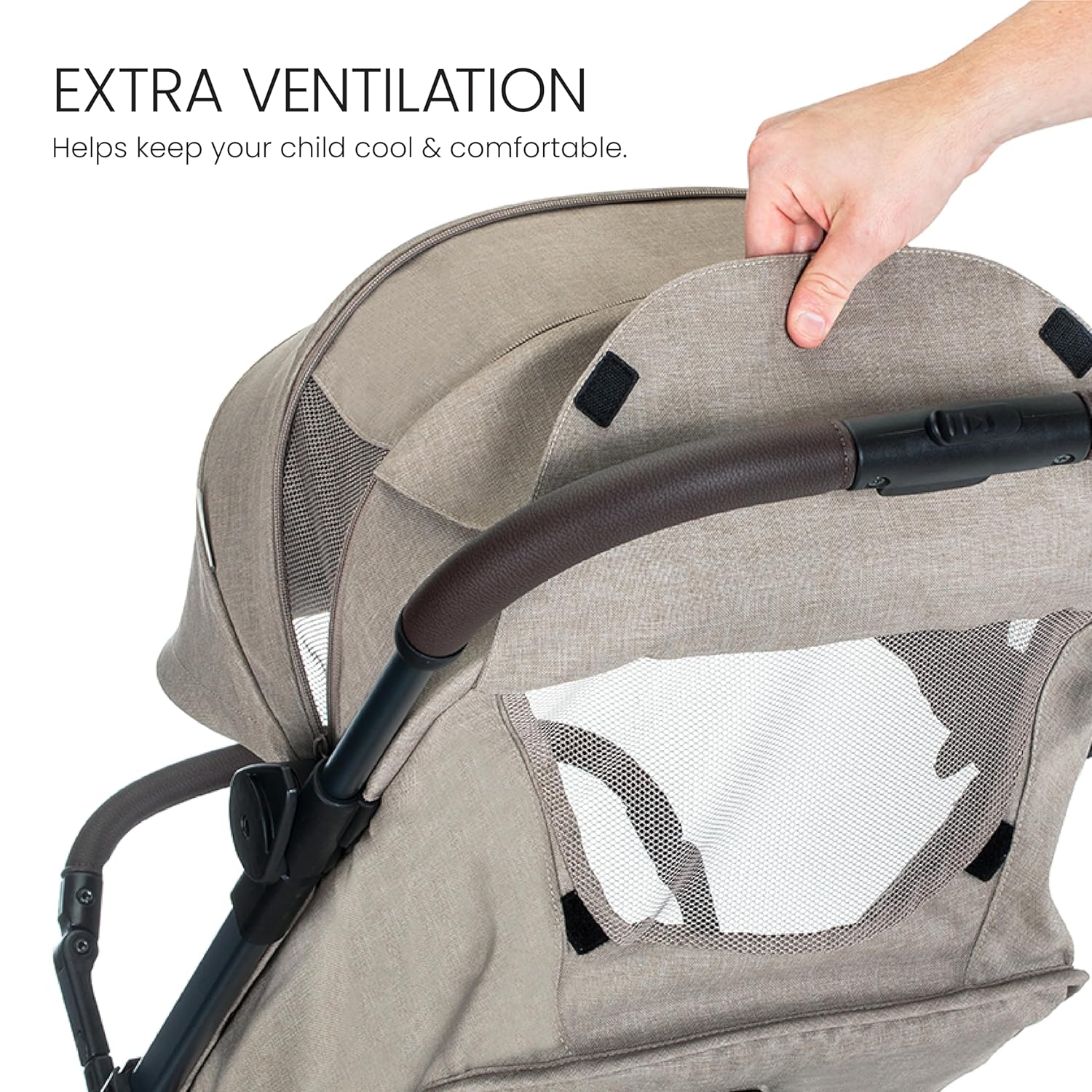 Britax Juniper™+ Compact Stroller With Cup Holder and Carry Strap - Image 7