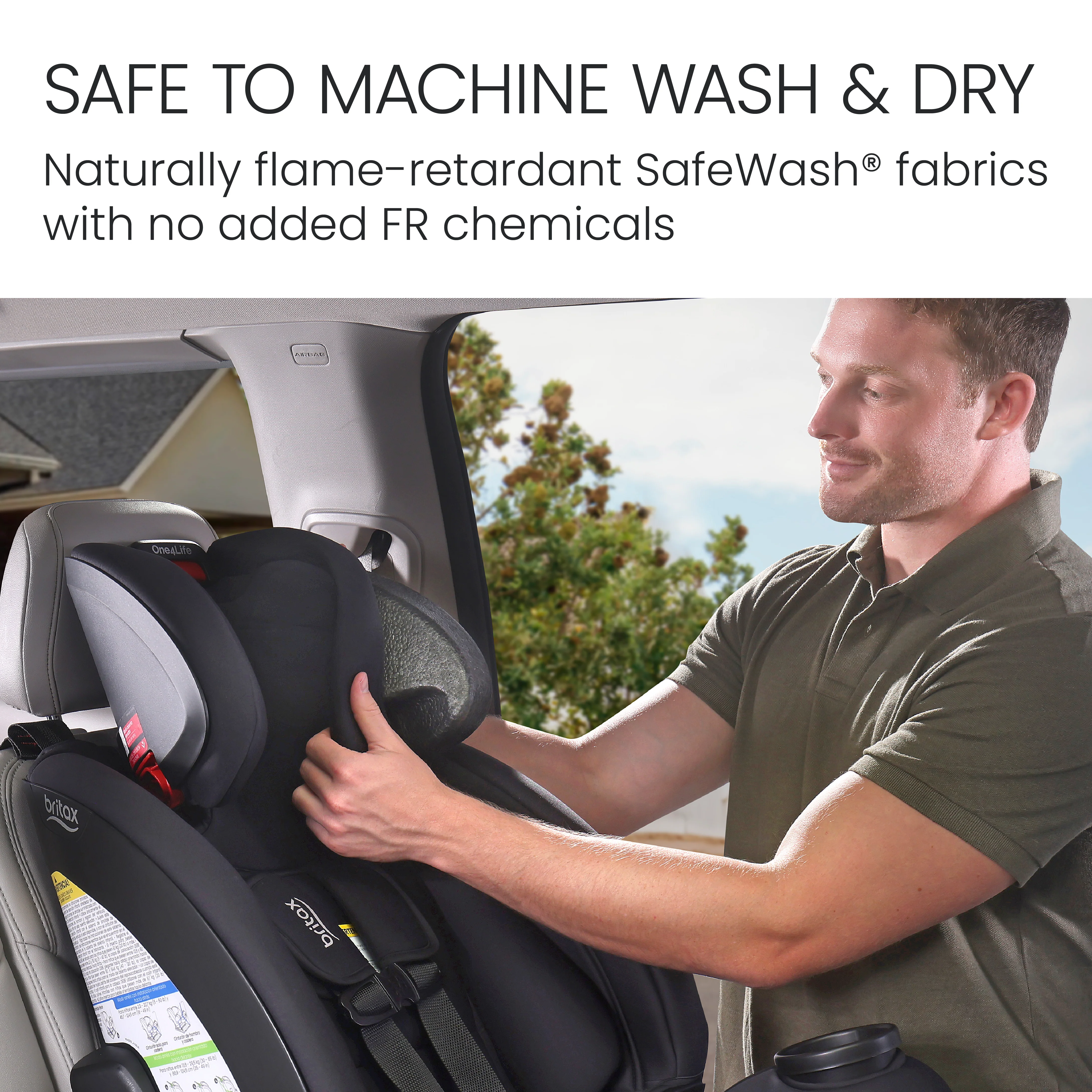 Britax One4Life All in One Convertible Car Seat with ClickTight & SafeWash - Image 13