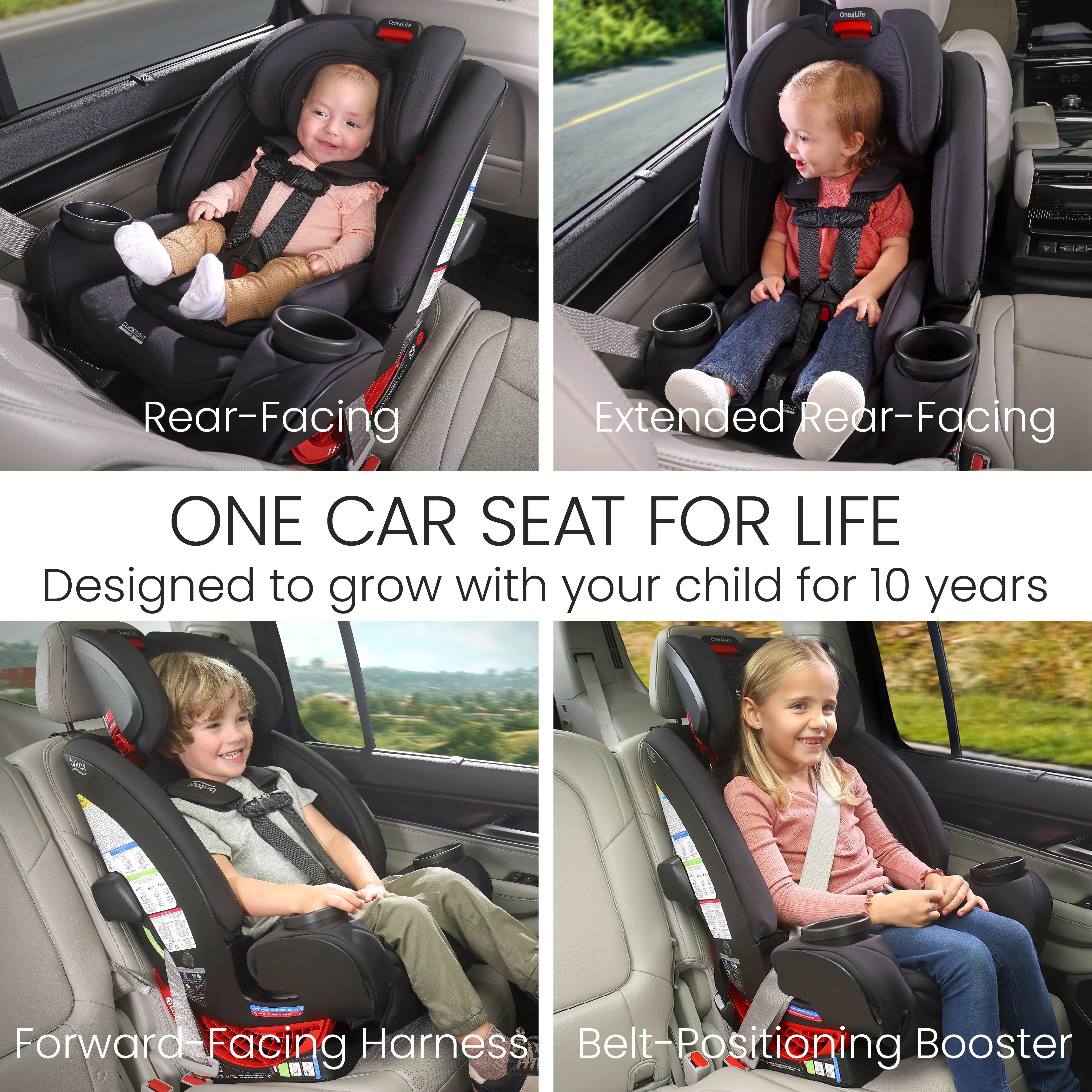 Britax One4Life All in One Convertible Car Seat with ClickTight & SafeWash - Image 15