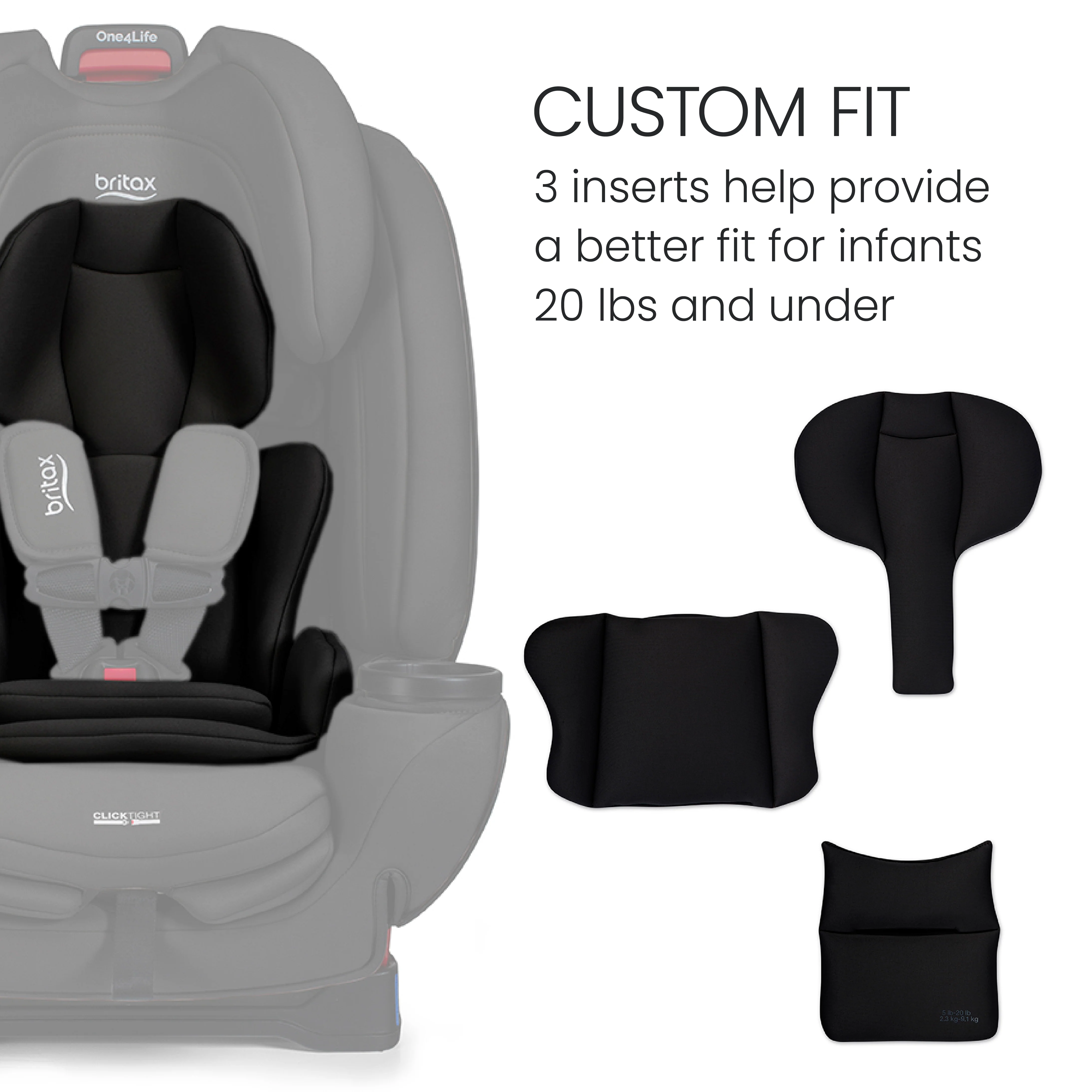 Britax One4Life All in One Convertible Car Seat with ClickTight & SafeWash - Image 3