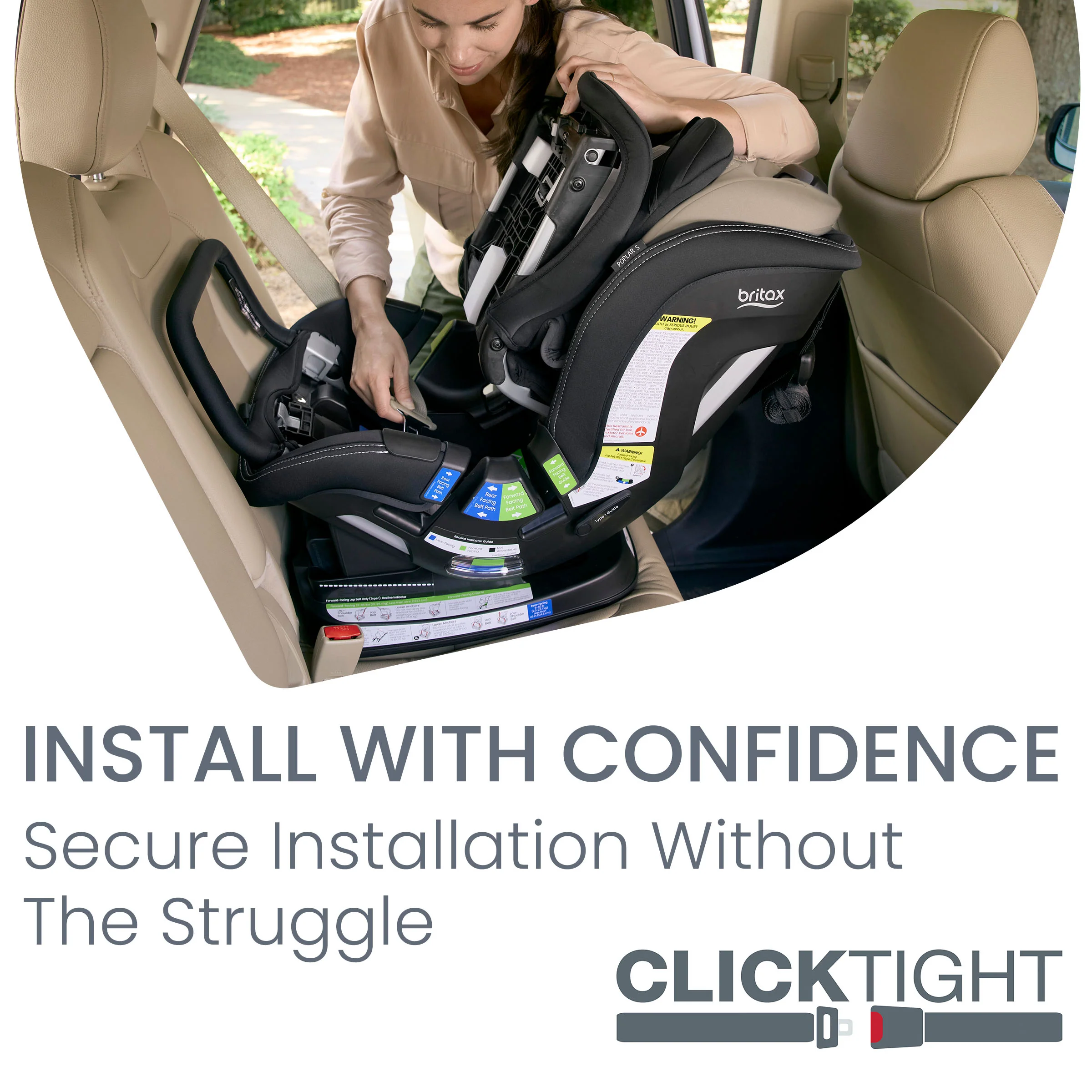 Britax Poplar S Convertible Car Seat - Image 7