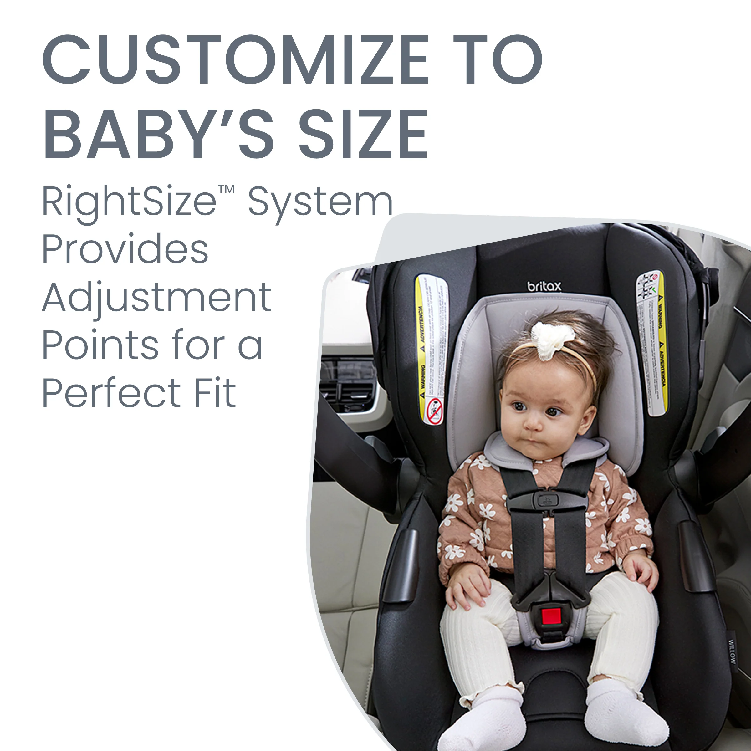 Britax® Willow® Brook® Travel System with Aspen® Base - Image 10