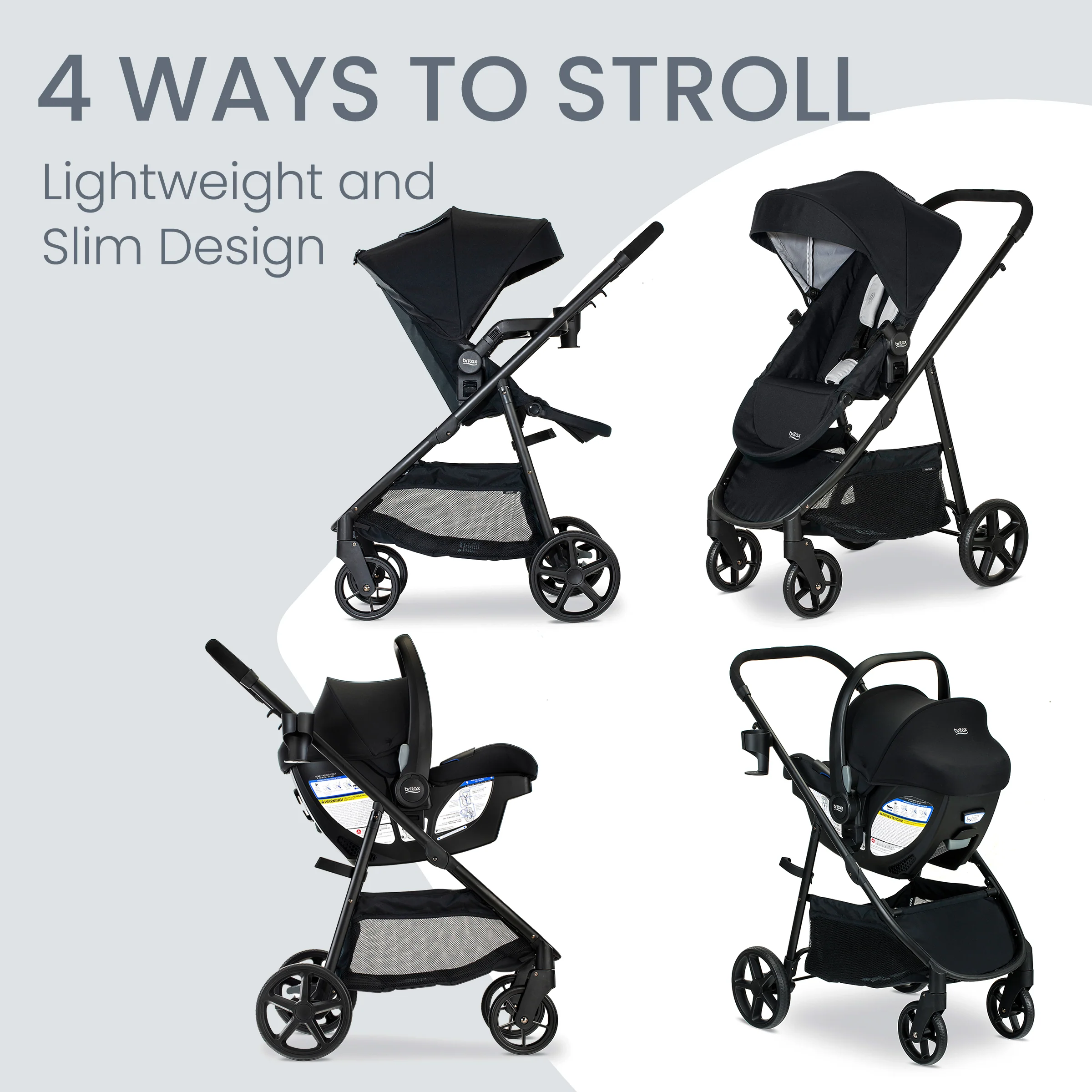 Britax® Willow® Brook® Travel System with Aspen® Base - Image 27