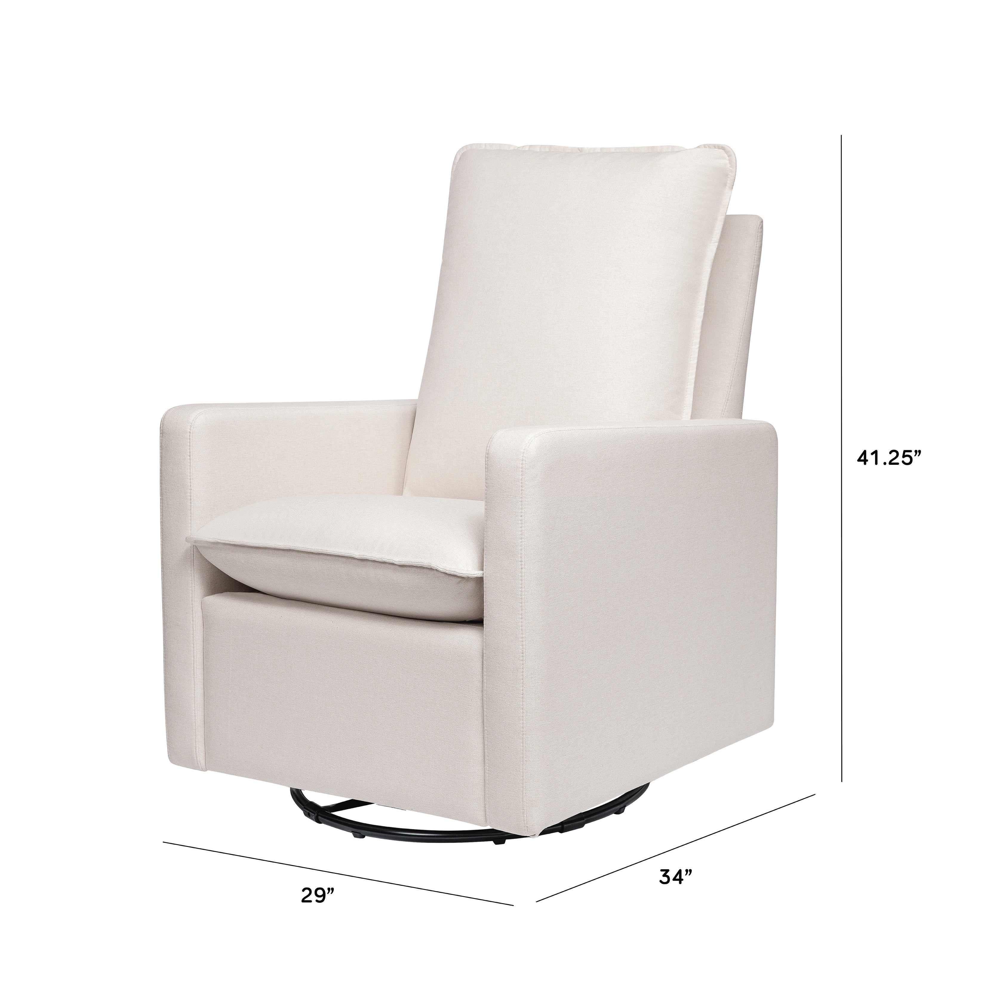 Babyletto Cali Pillowback Swivel Glider - Image 11