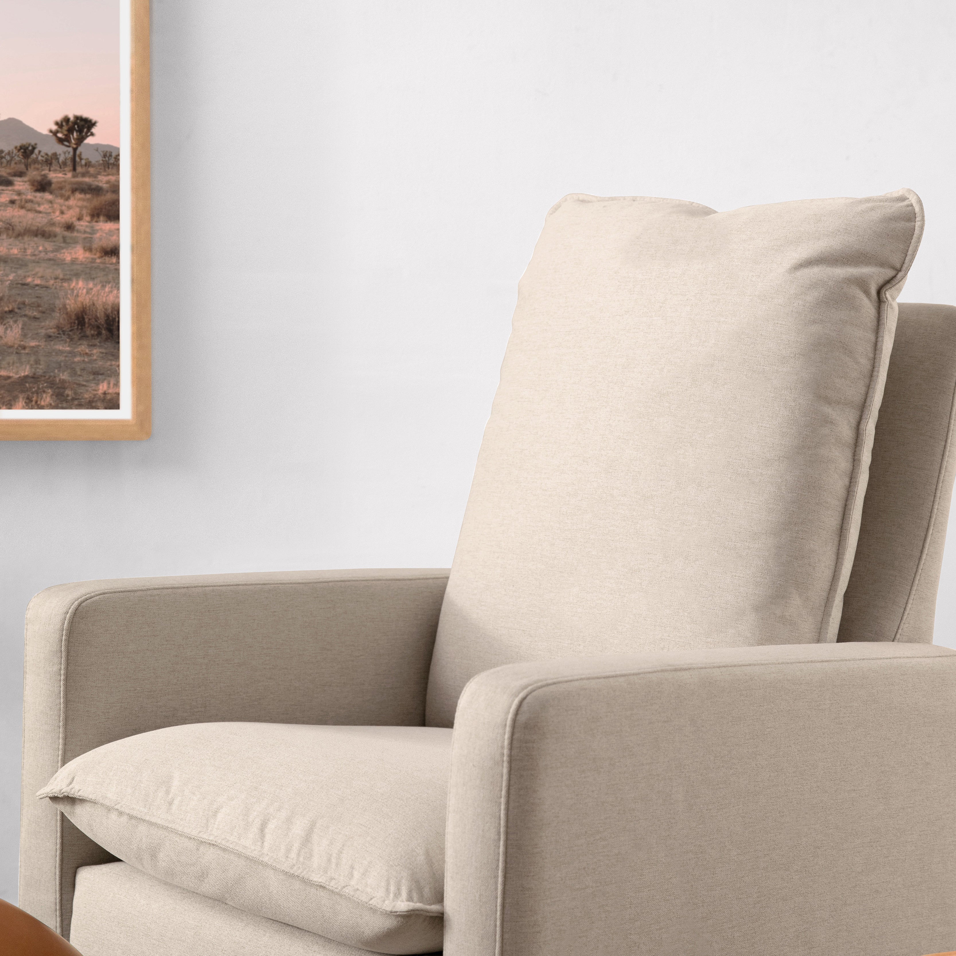 Babyletto Cali Pillowback Swivel Glider - Image 14