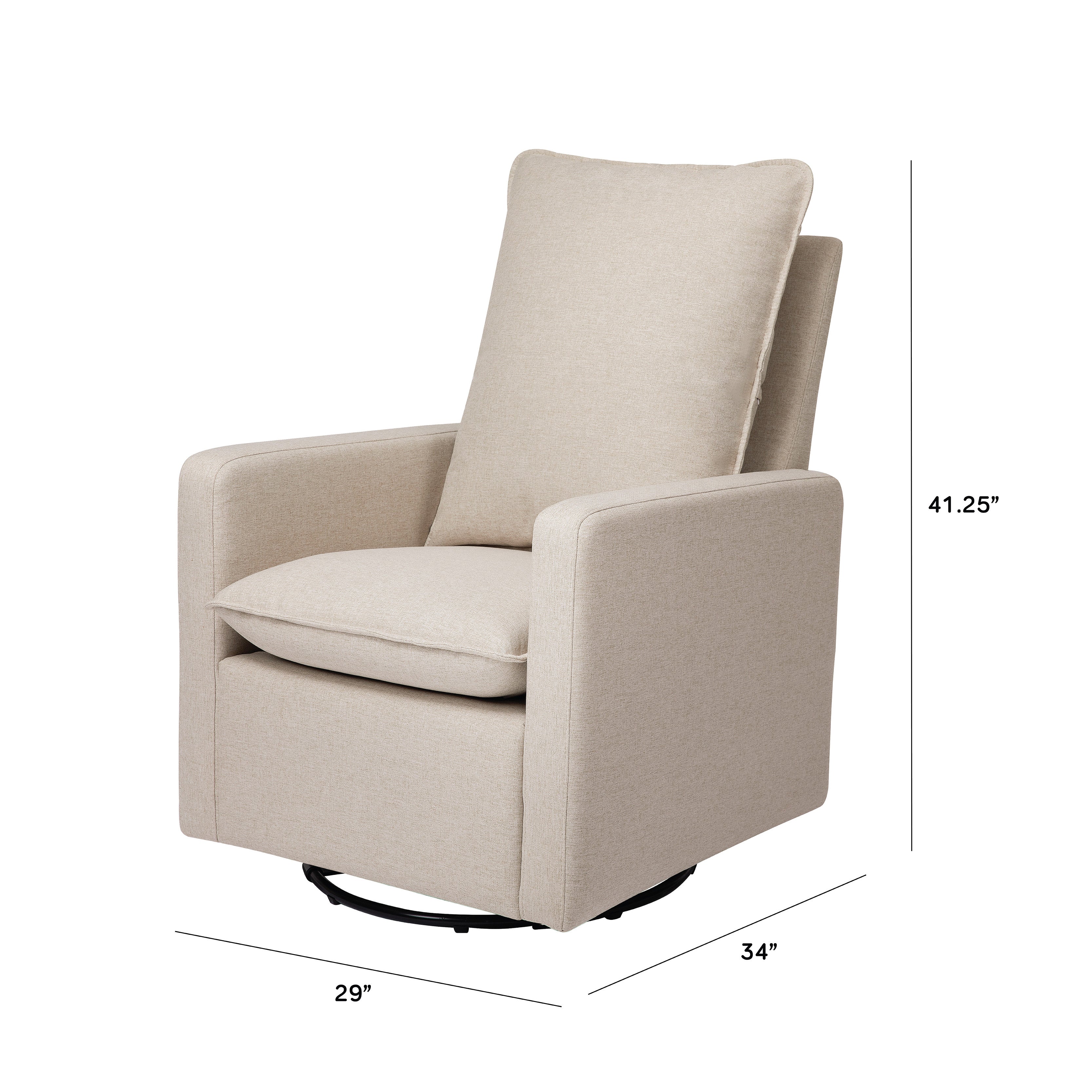 Babyletto Cali Pillowback Swivel Glider - Image 20