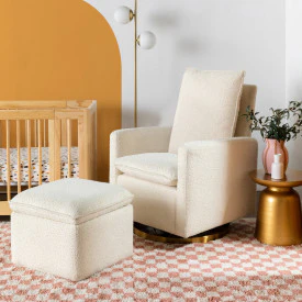 Babyletto Cali Pillowback Swivel Glider - Image 26