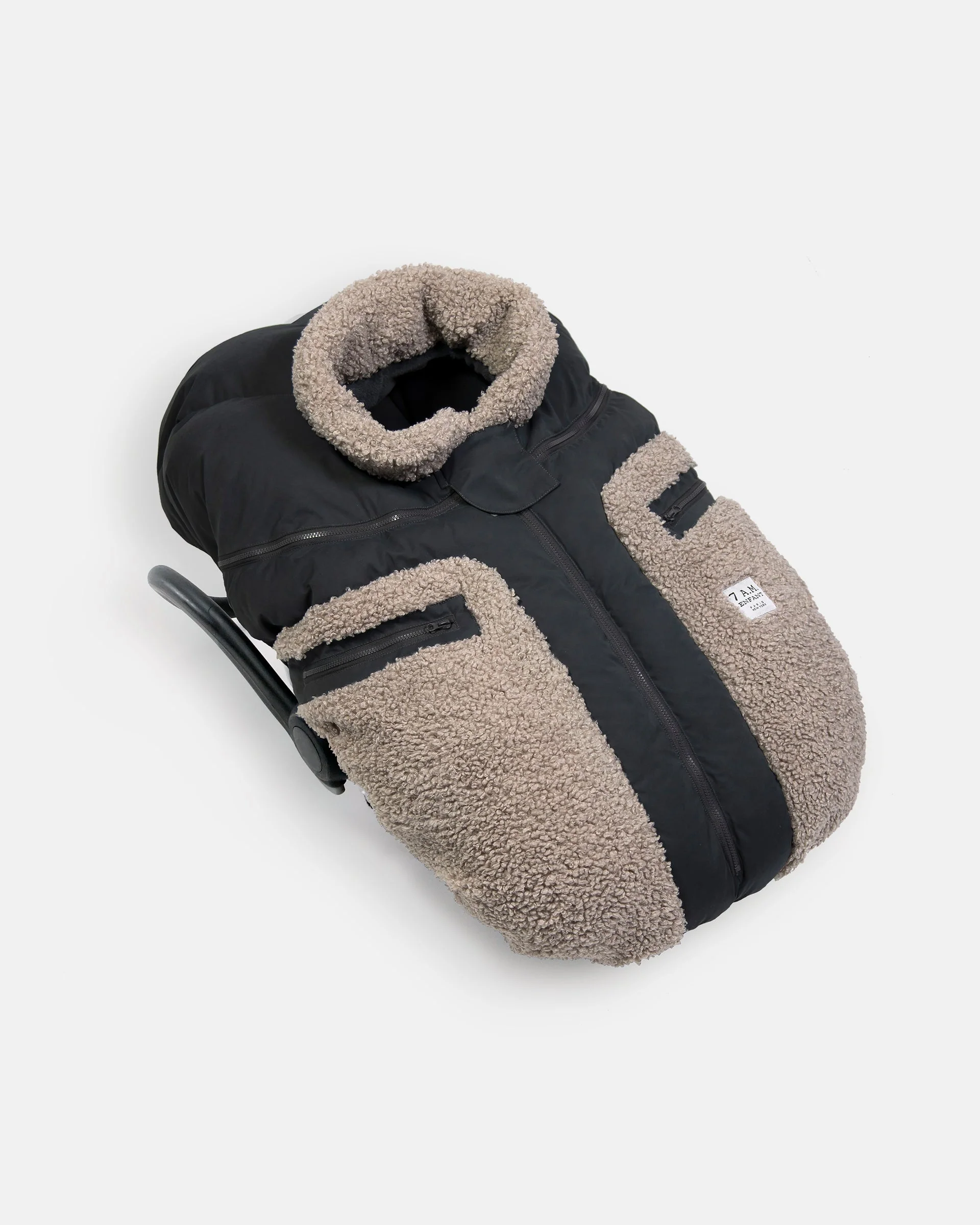 7AM Car Seat Cocoon Teddy Applique - Image 2