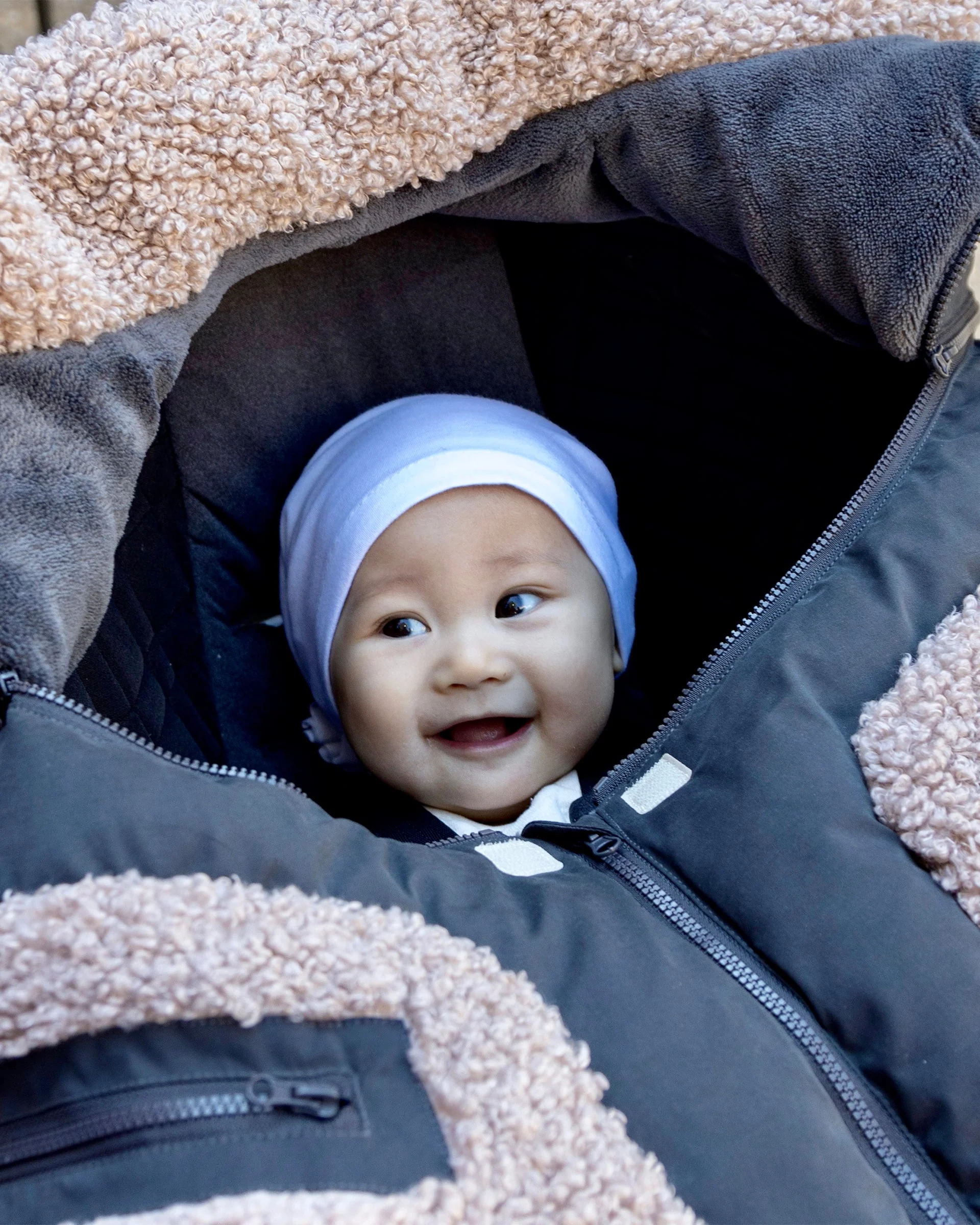 7AM Car Seat Cocoon Teddy Applique - Image 8