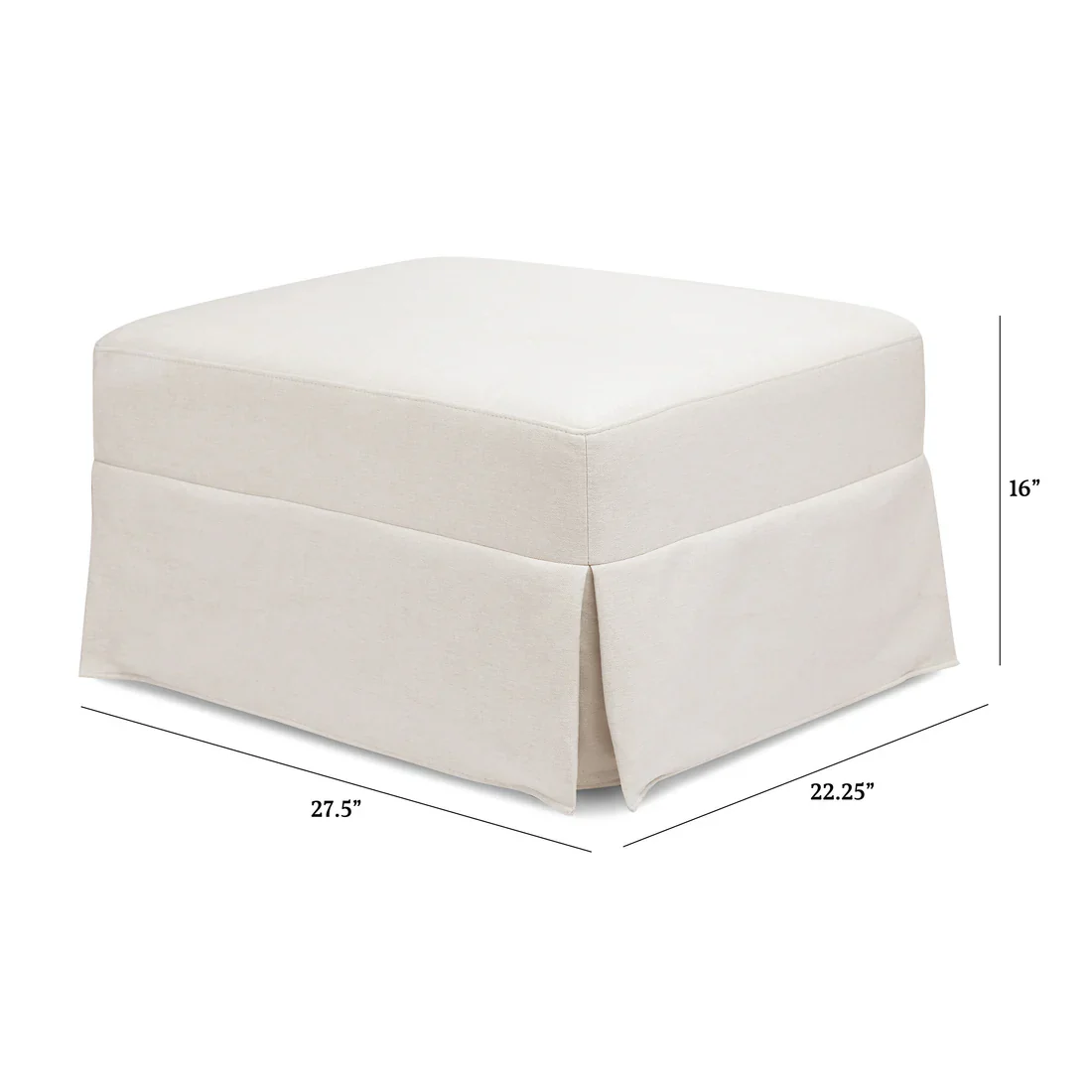 Crawford Gliding Ottoman - Image 11