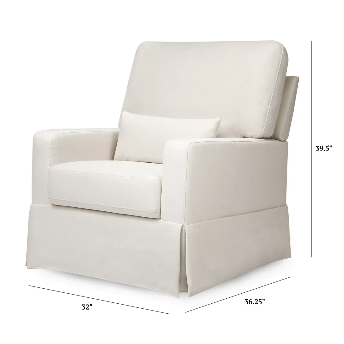 Crawford Pillowback Comfort Swivel Glider - Image 2
