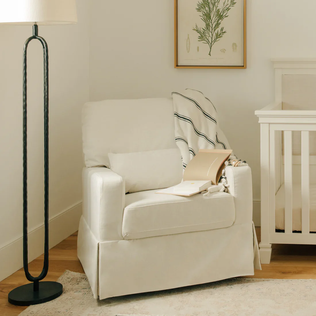 Crawford Pillowback Comfort Swivel Glider - Image 5